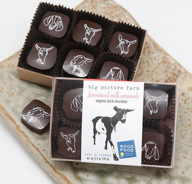 Mini Chocolate Covered Caramels