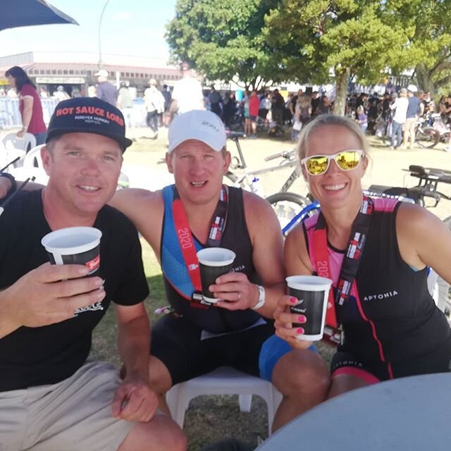 Great day supporting these 2 legends on their first half IONMAN. Top effort team Hance-Muir! Congratulations to all competitors and shout out to Theresa Adam with a recorded smashing event. @emmuirnz #parklife #lovetaupo #ironman