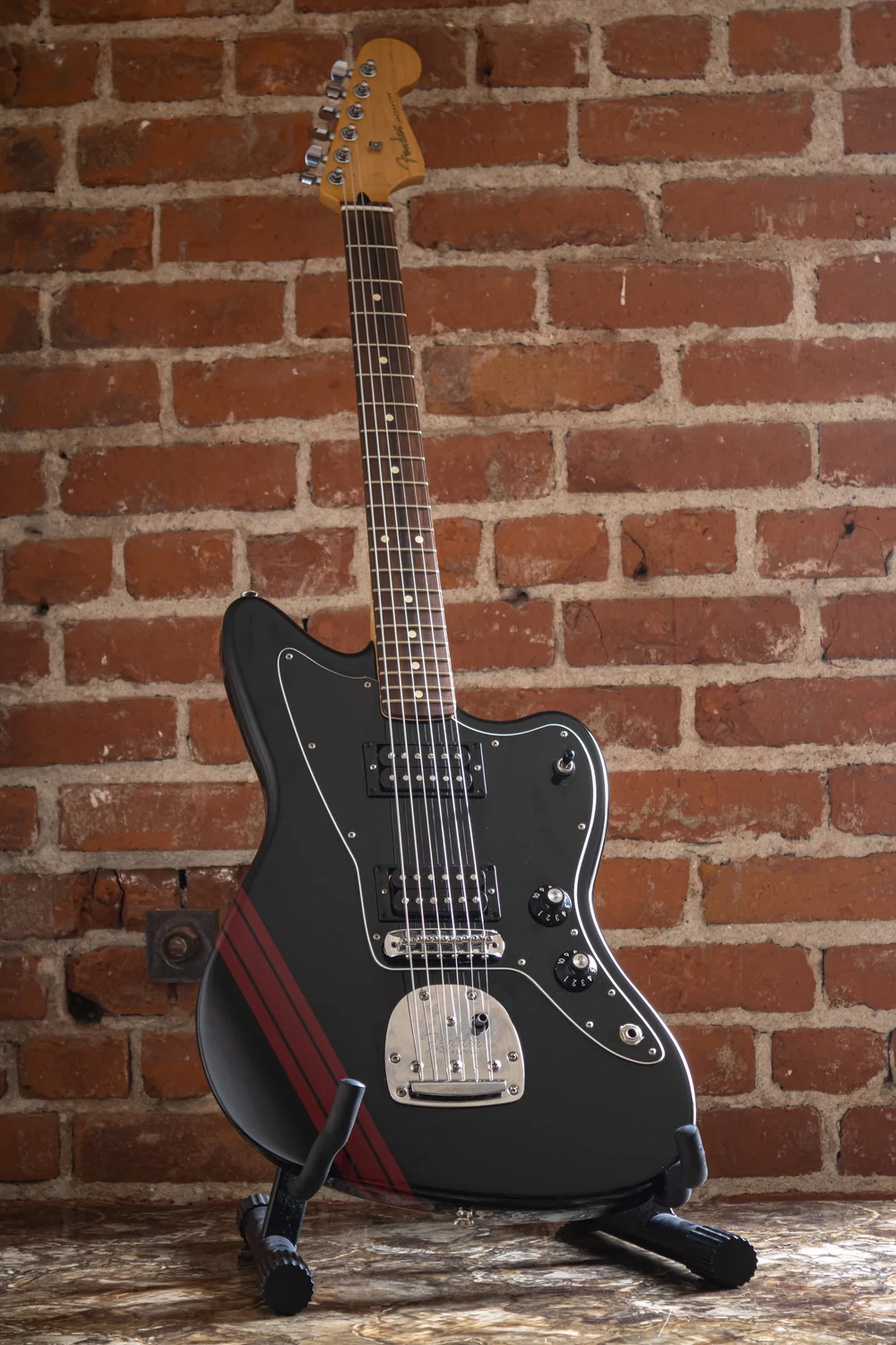 ギター FenderMexico jazzmaster BlackTop Open Box Fender Special Edition Blacktop HH Jazzmaster Electric