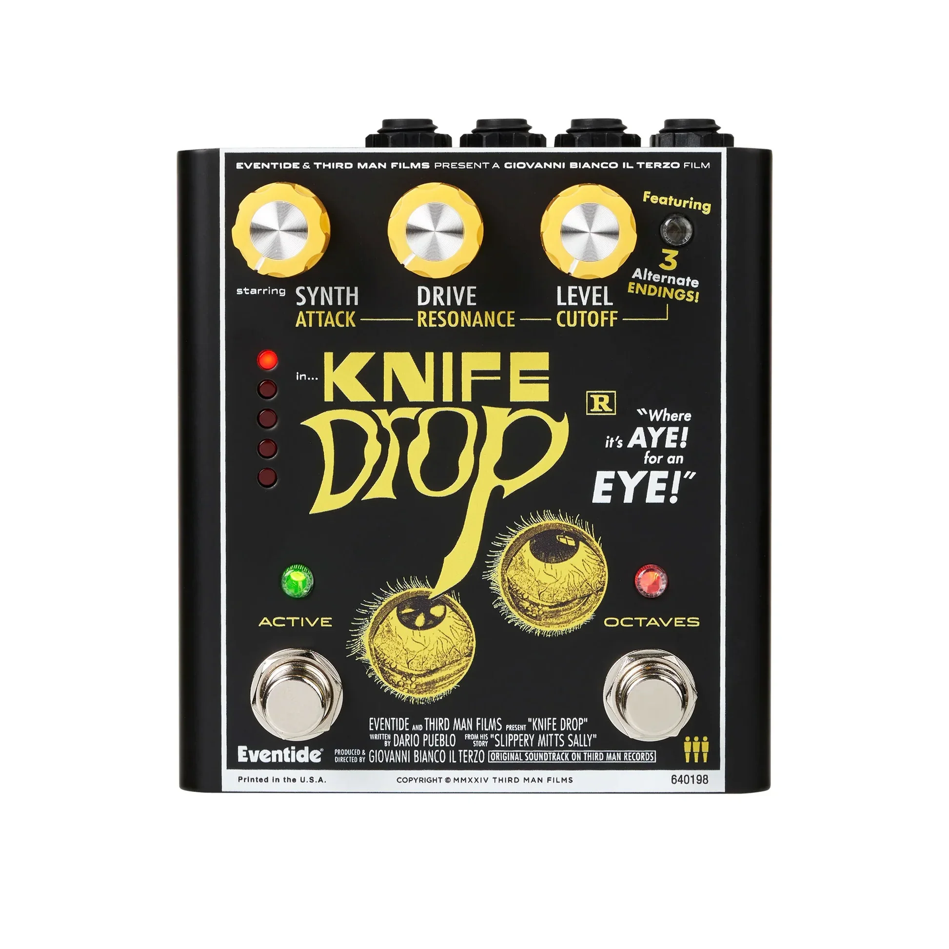 Eventide x Third Man Hardware Knife Drop | fuzz/synth pedal