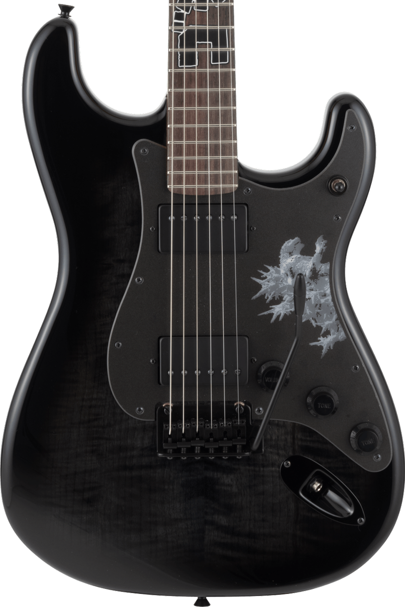 Fender x Godzilla 70th Anniversary Stratocaster - Godzilla Black | Made in Japan (MIJ) | Fender Flagship Tokyo exclusive limited edition electric guitar | #58