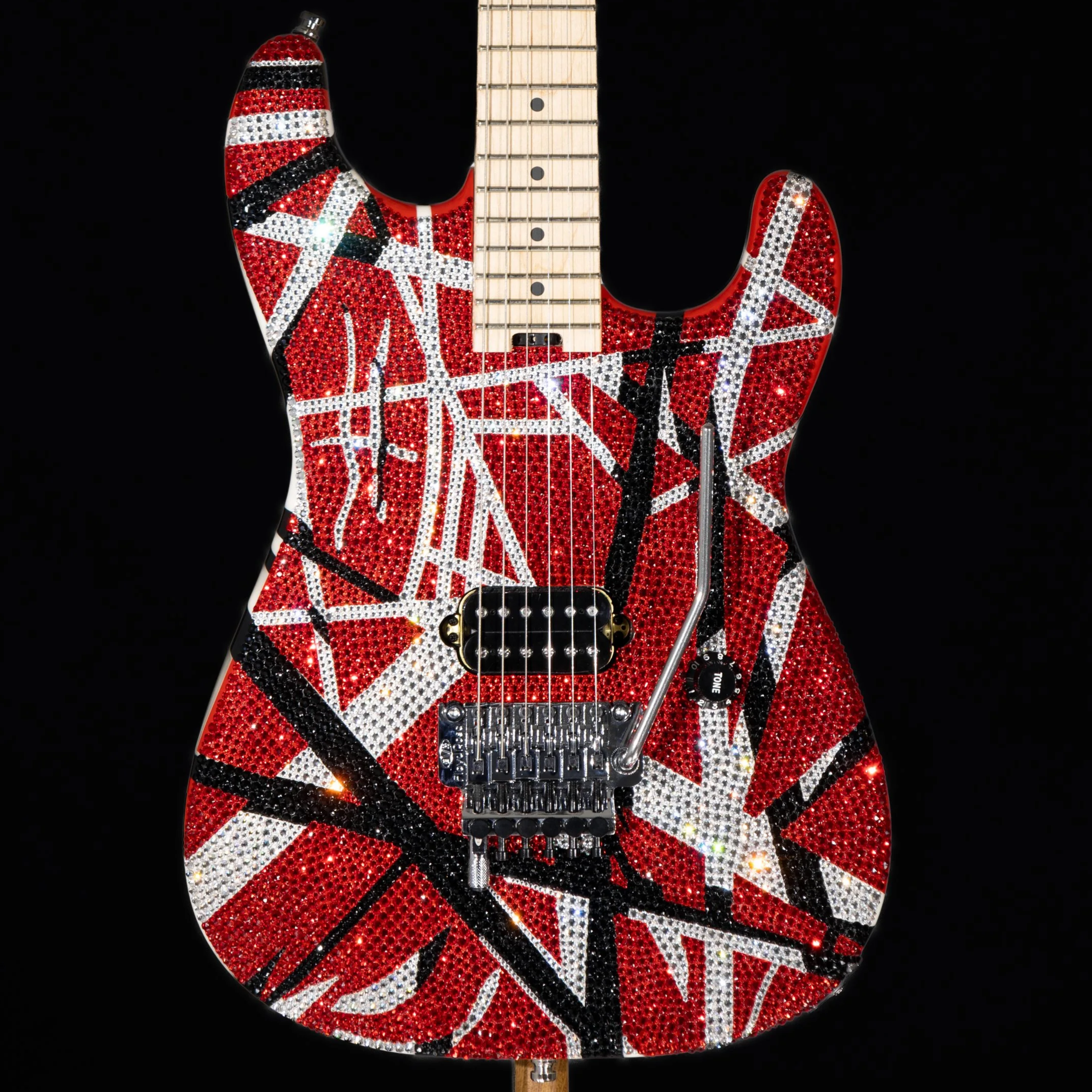 Swarovski® crystals' | Eddie Van Halen - EVH - "Eruption" | custom electric guitar