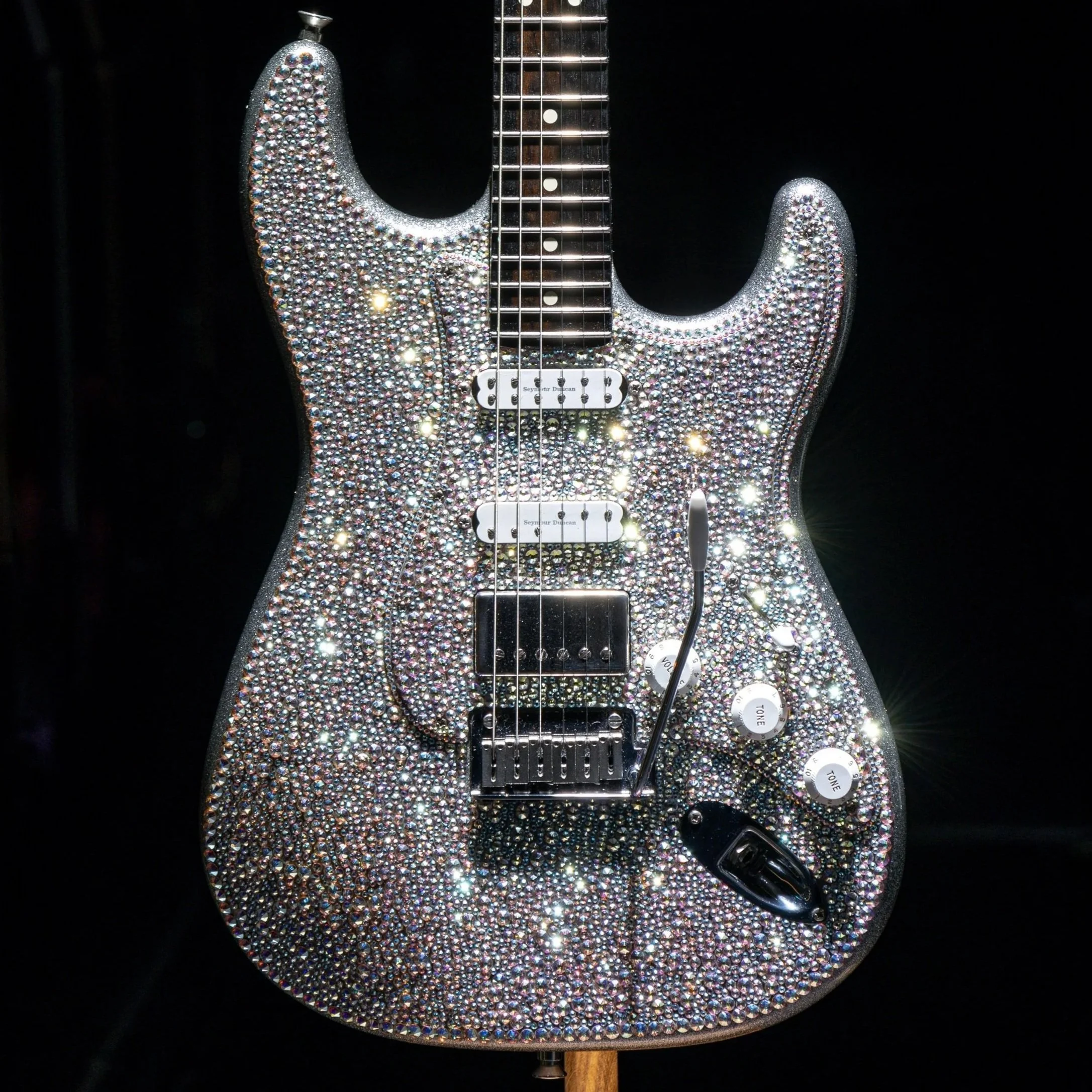 Swarovski® crystals' | Fender American Professional Stratocaster | custom electric guitar