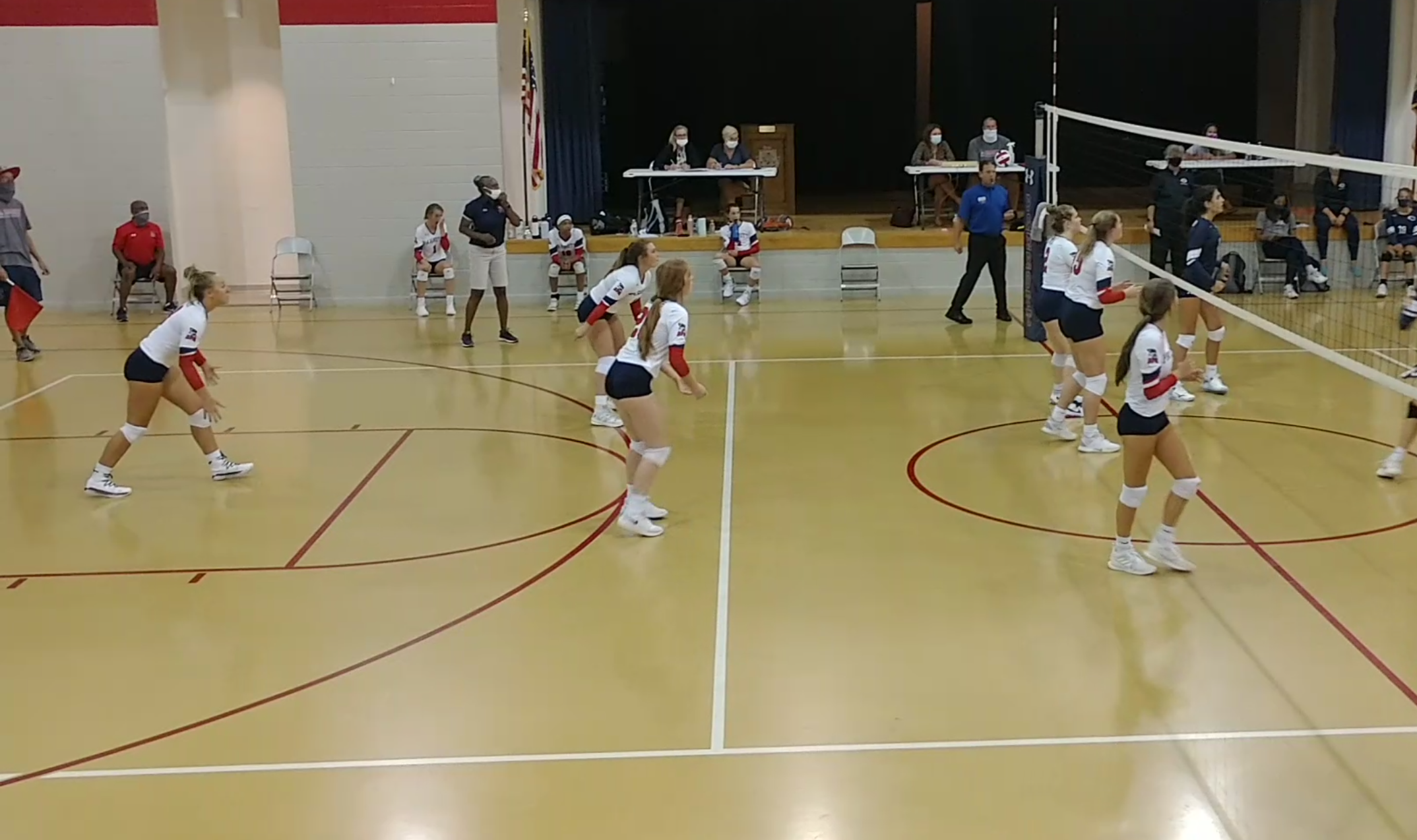 Apa Volleyball Sweeps Cape Fear Academy In Coach Bryant S Debut Enc Moments