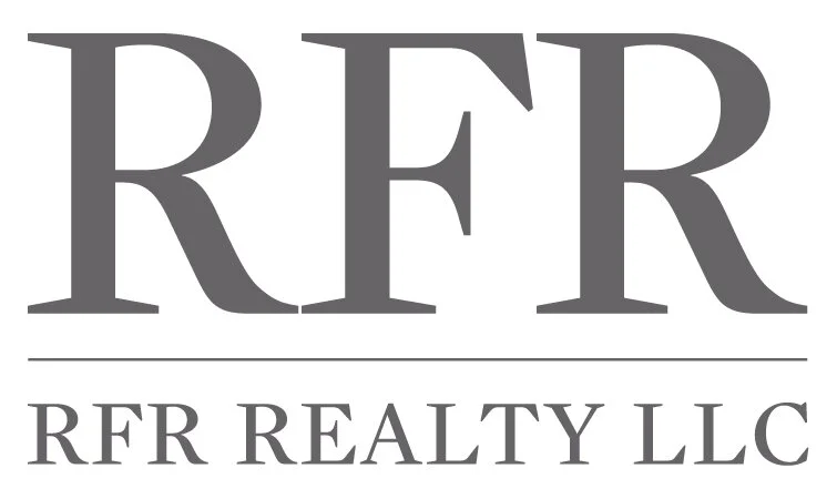 Logo of RFR Realty LLC with large stylized letters 'RFR' above the company name.