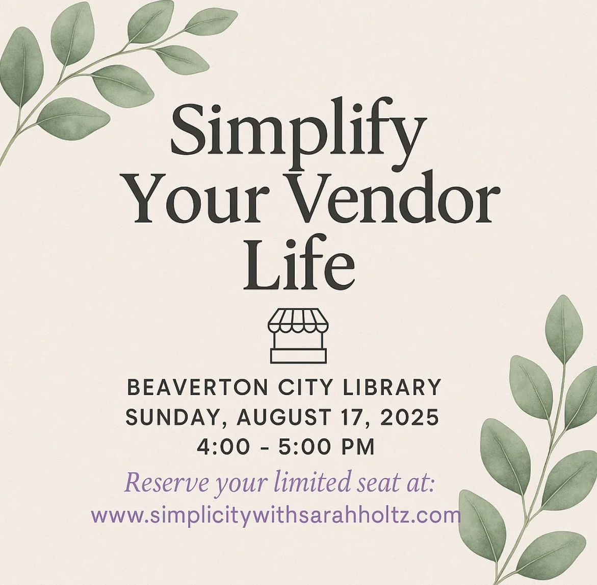 Simplify Your Vendor Life | Beaverton