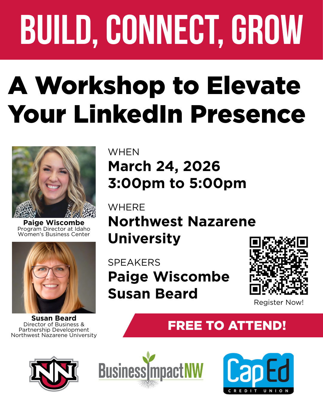 Free Linkedin Workshop | Nampa 