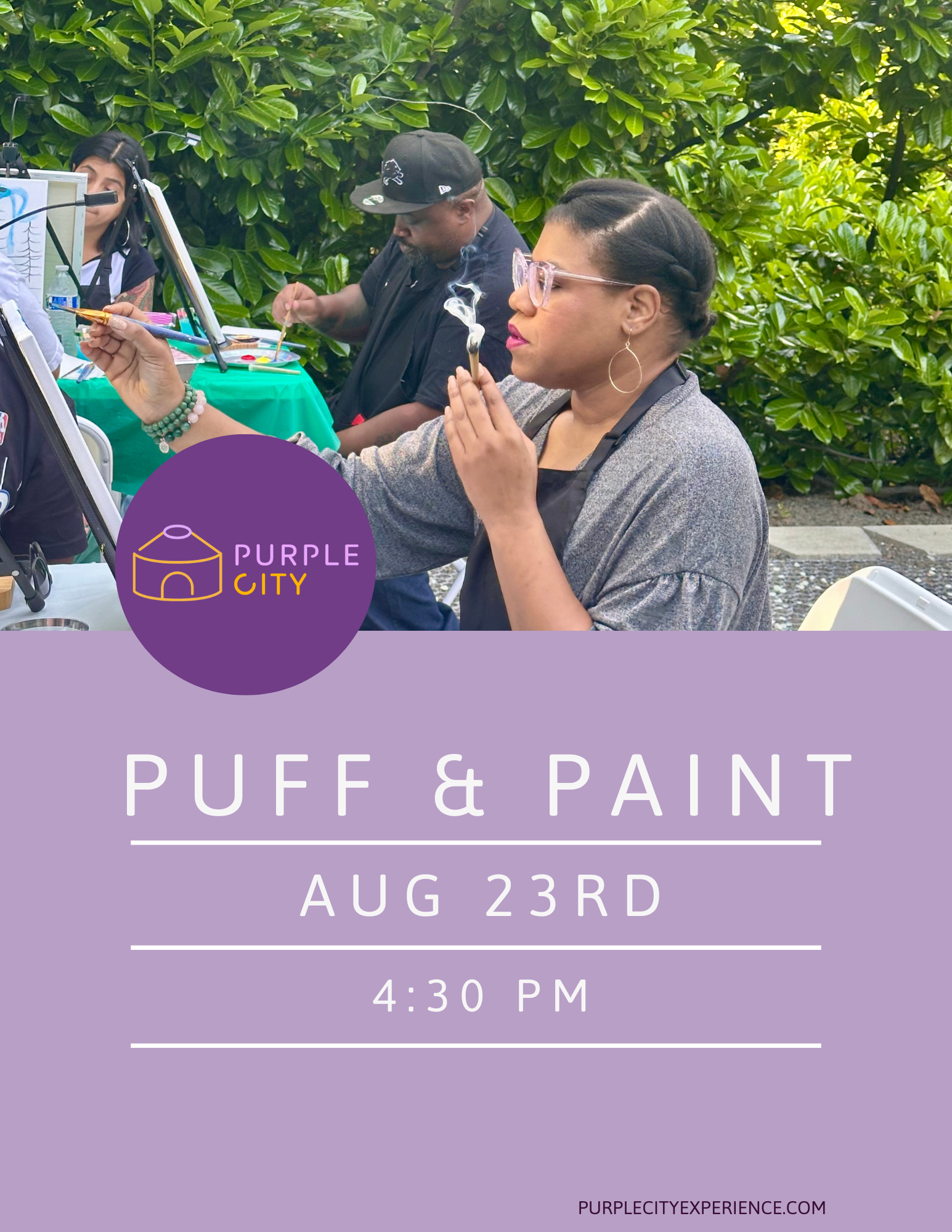 Cannabis Friendly Paint Night | Portland