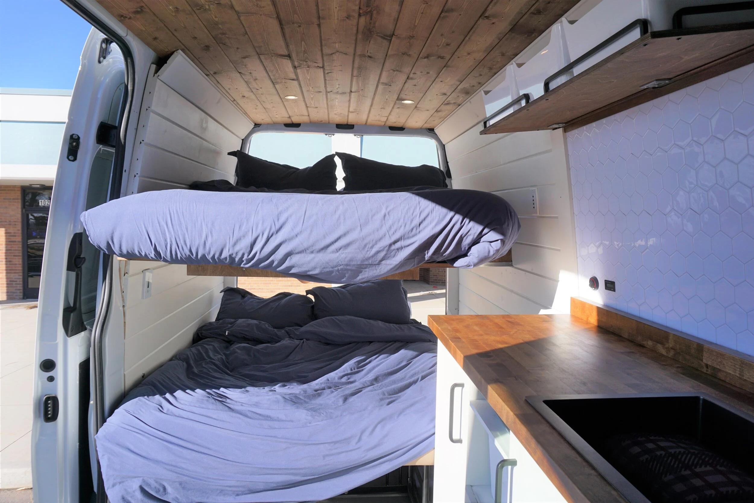 Custom Mercedes Sprinter Campervan For Rent — Discover Campervans Campervan Rentals Denver