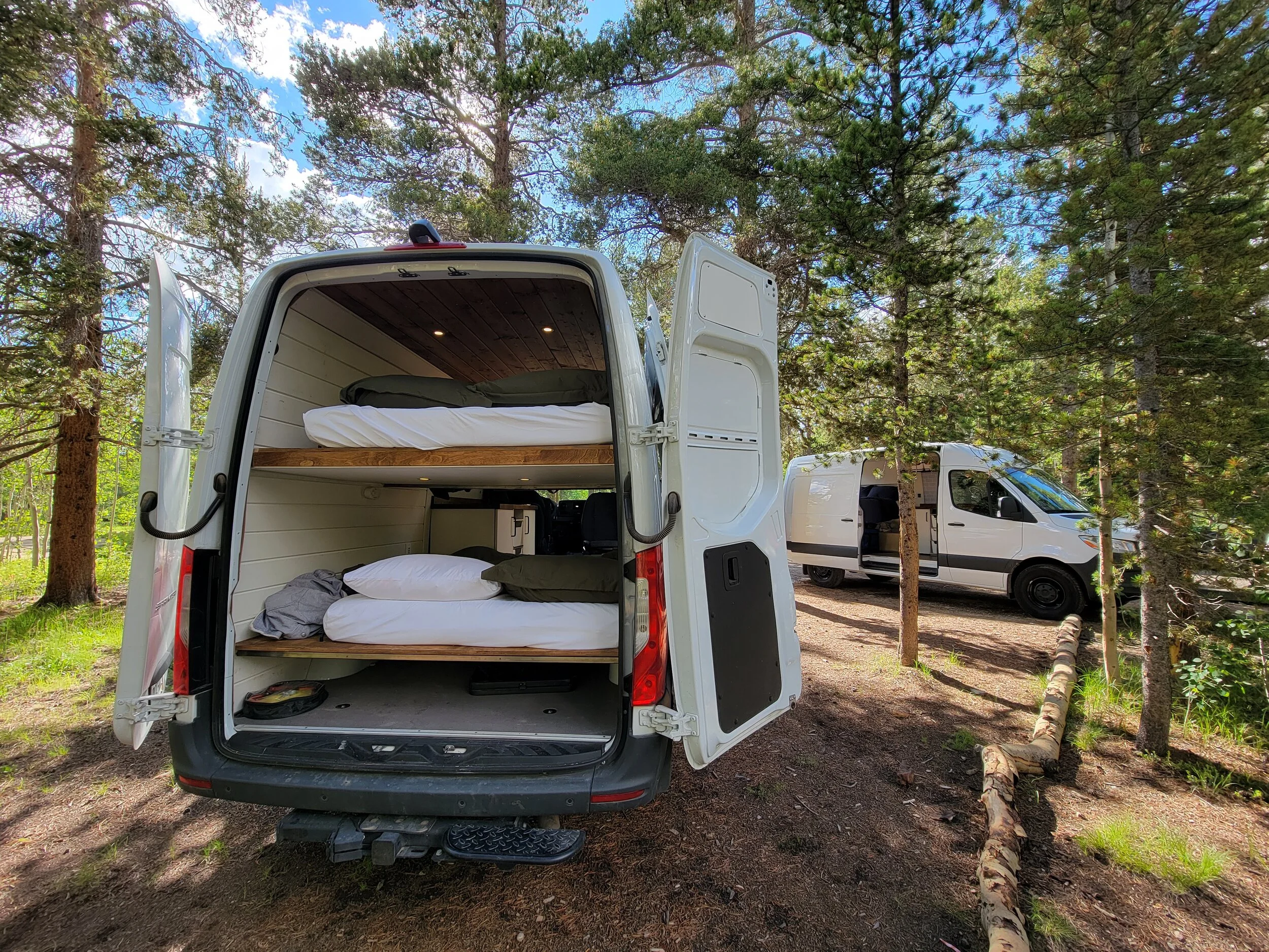 Custom Mercedes Sprinter Campervan For Rent — Discover Campervans Campervan Rentals Denver