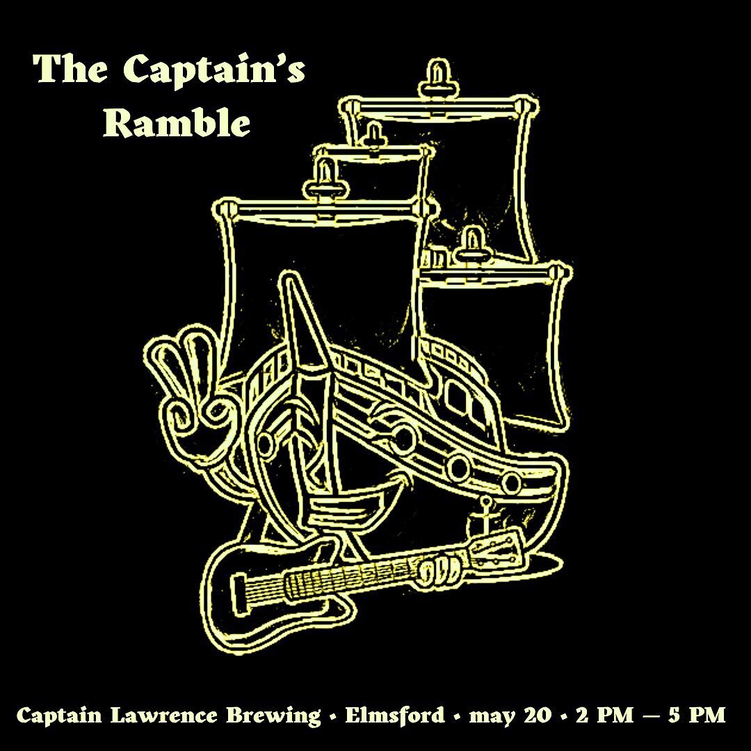 Land ho! The Captain&rsquo;s Ramble returns to @captlawrence_elmsford on May 20th. @jon.light @heedfuss @garritydrums will join me in jammin&rsquo; some grooves and brews! Join us! #captainlawrencebrewery #elmsfordny #westchester #guitar #pedalsteel 
