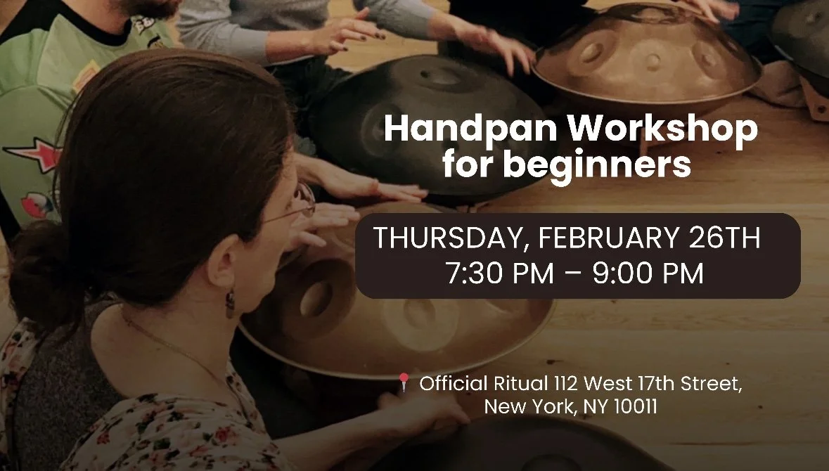 Handpan Workshop for beginners