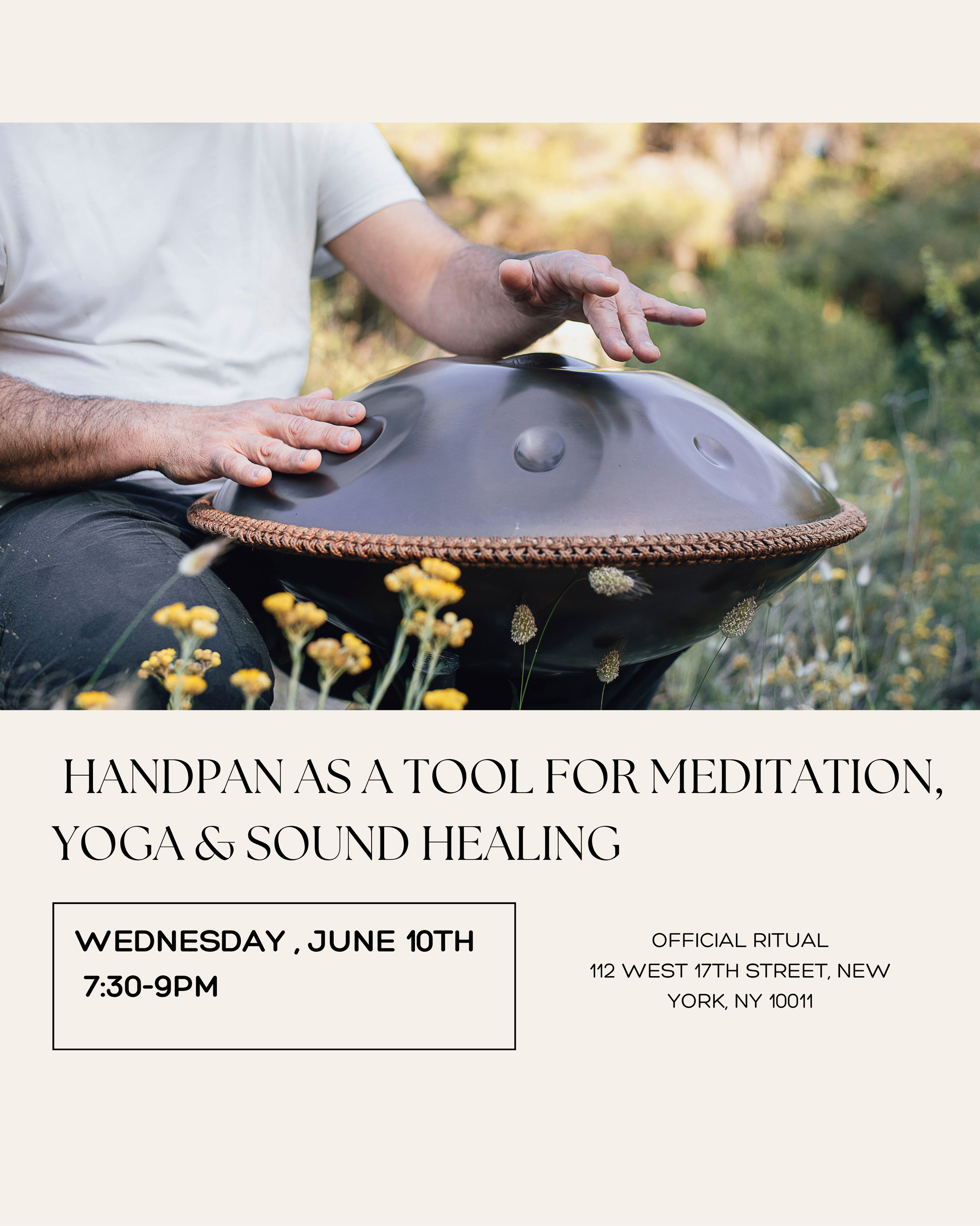 Handpan as a Tool for Meditation, Yoga &amp; Sound Healing