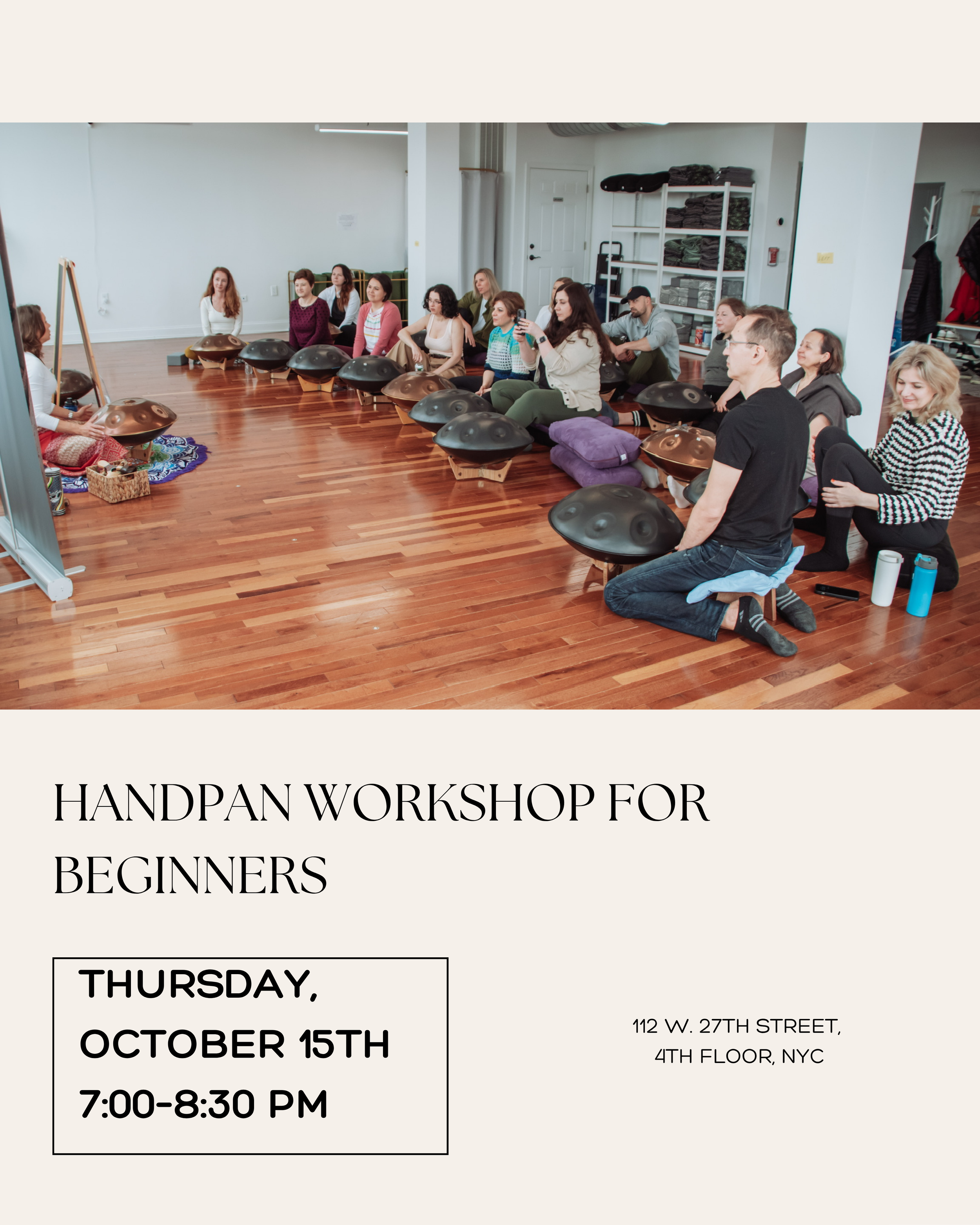 Handpan Workshop for Beginners 