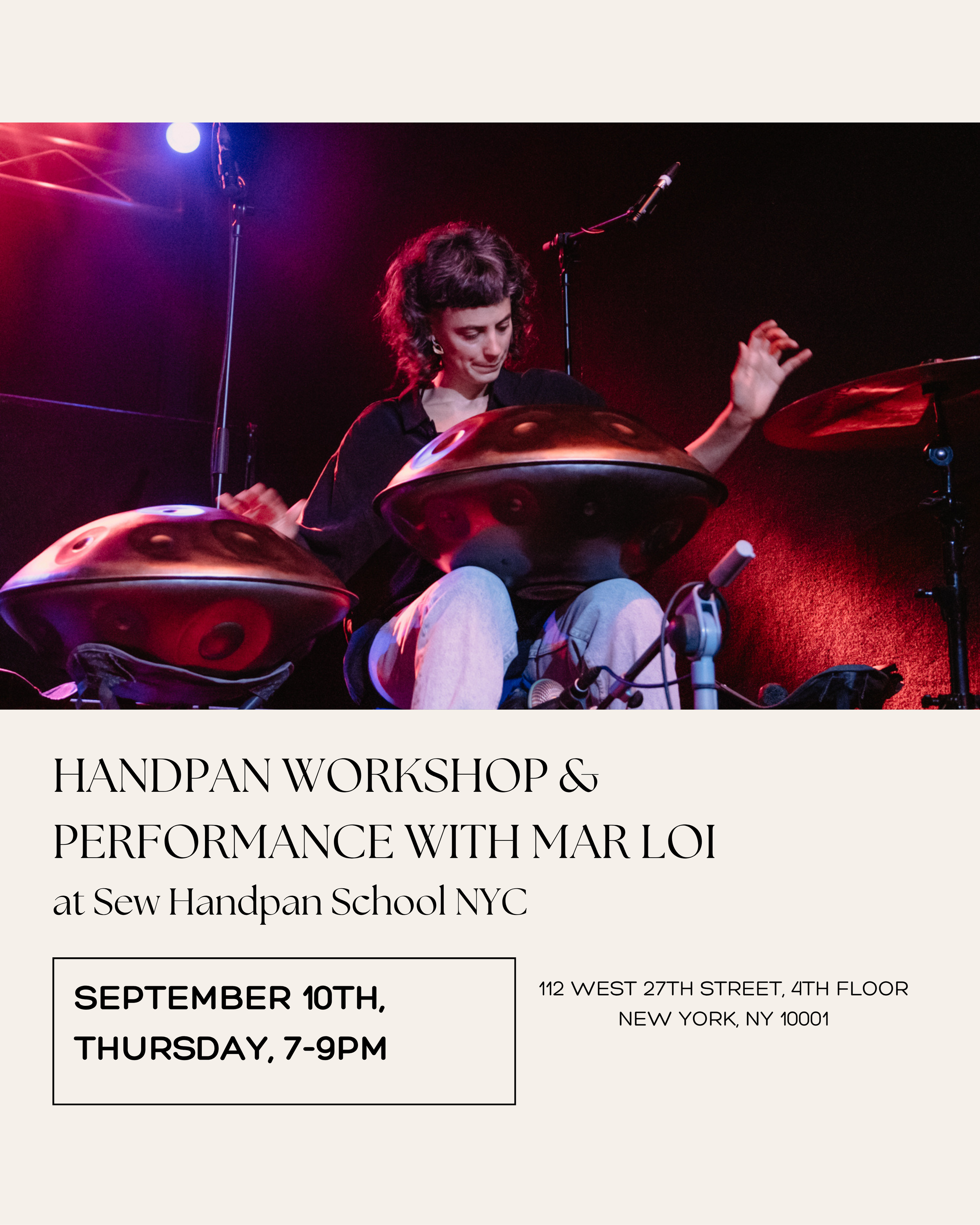 🇪🇸🇺🇸 MAR LOI — FIRST USA TOUR  Handpan Masterclass &amp; Live Performance