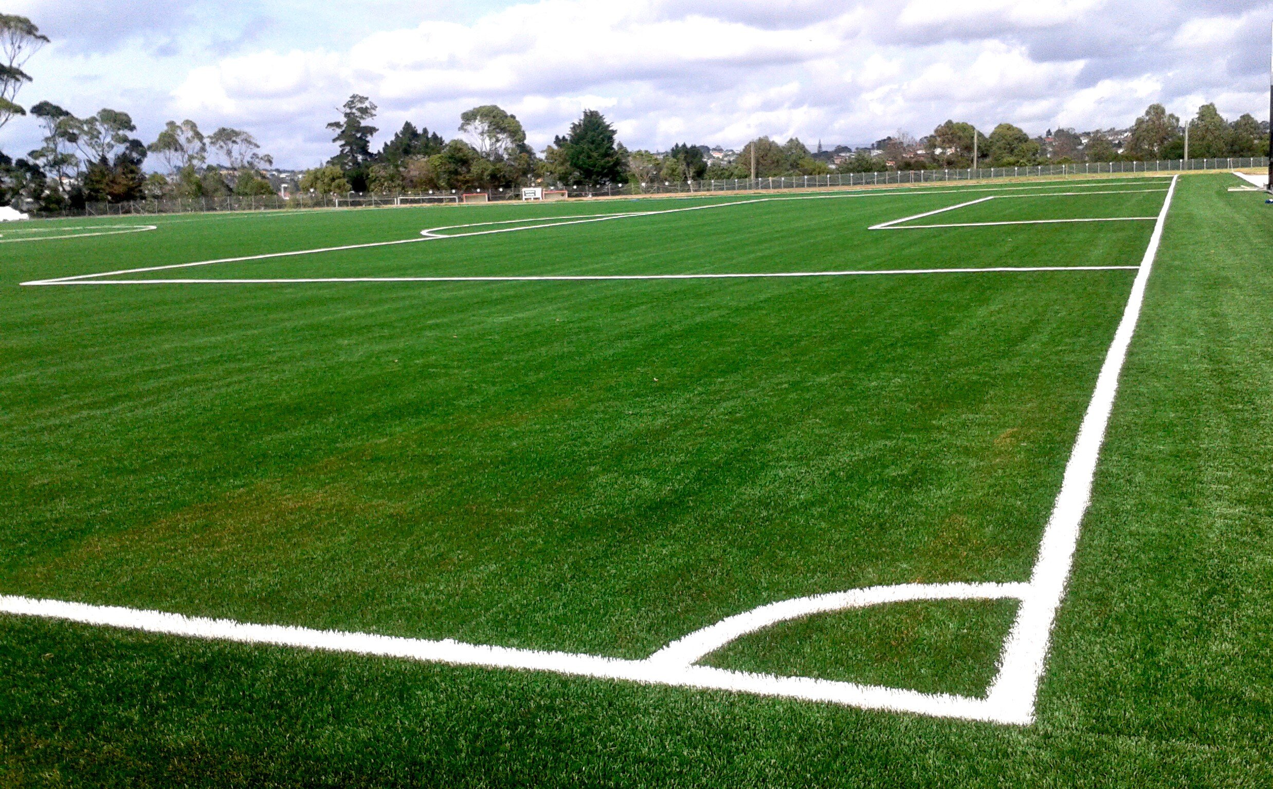 Artificial soccer turf