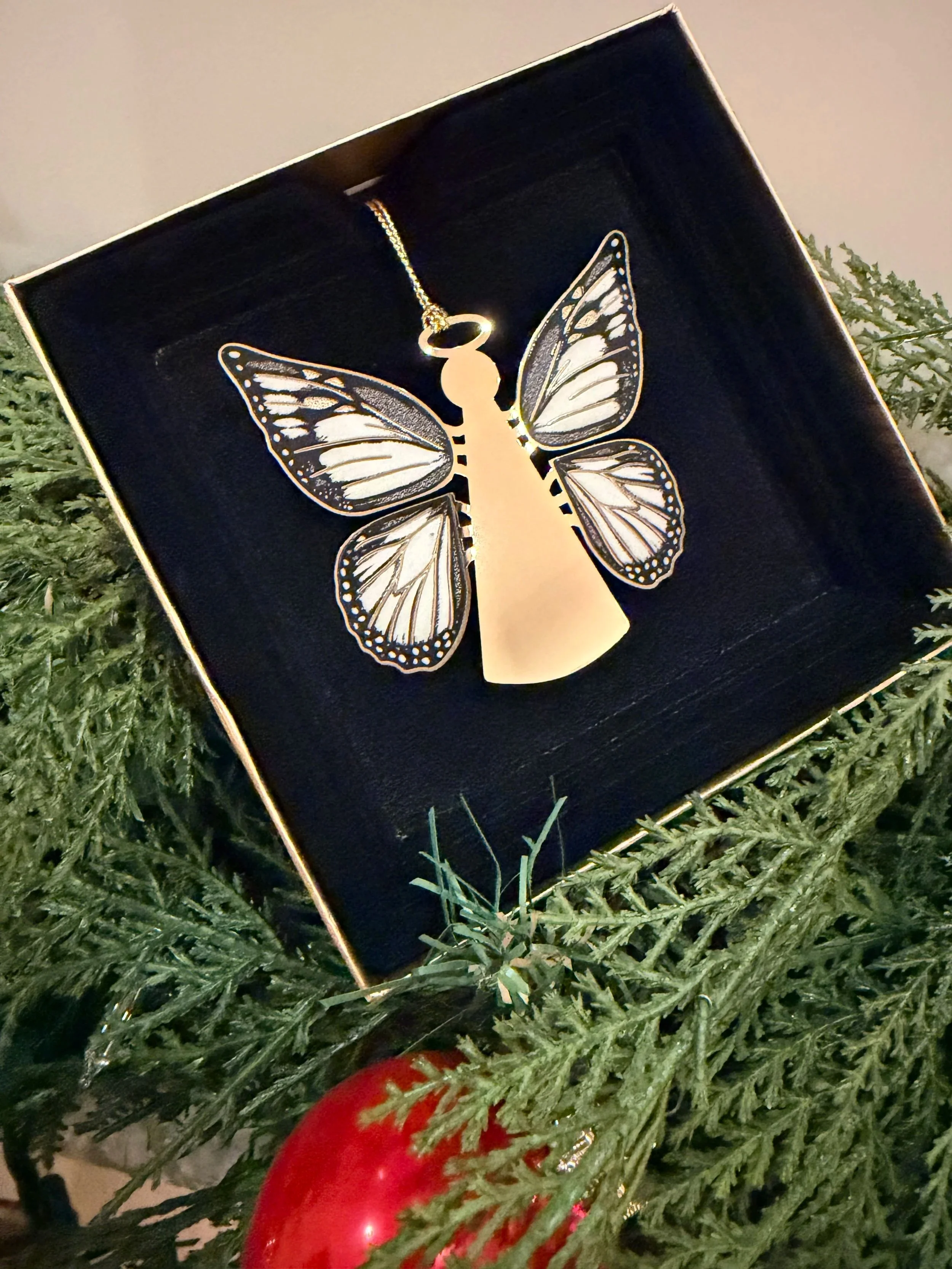 Angel Christmas Ornament - No Personalization