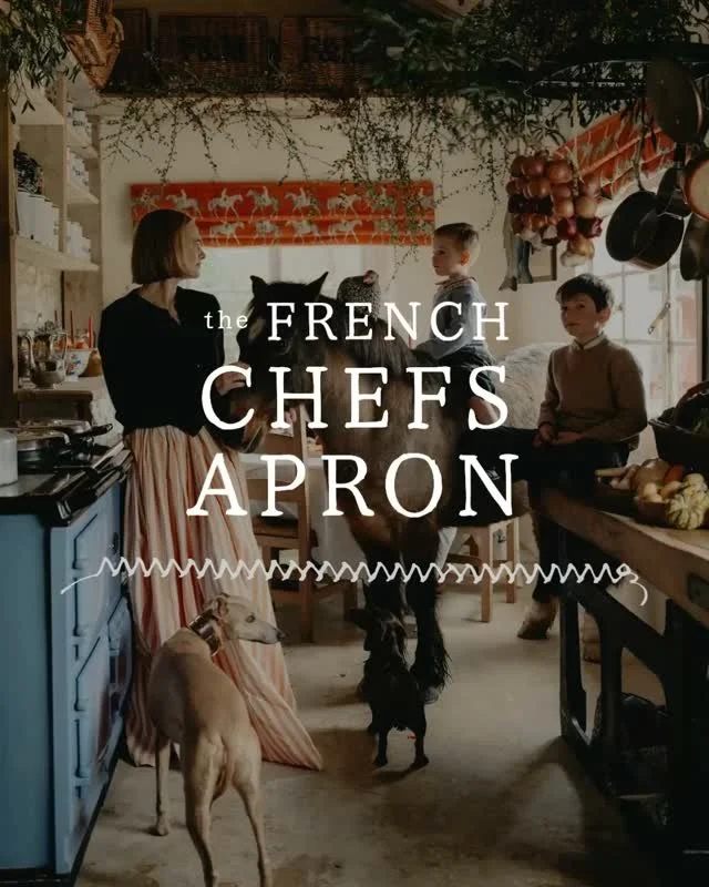 Branding Project I'm working on... #TheFrenchChefsApron

Currently in my soft girl era&hellip; which apparently just means designing brands that make me want to sell everything, move to the French countryside, adopt six runner ducks, bake pies (that 