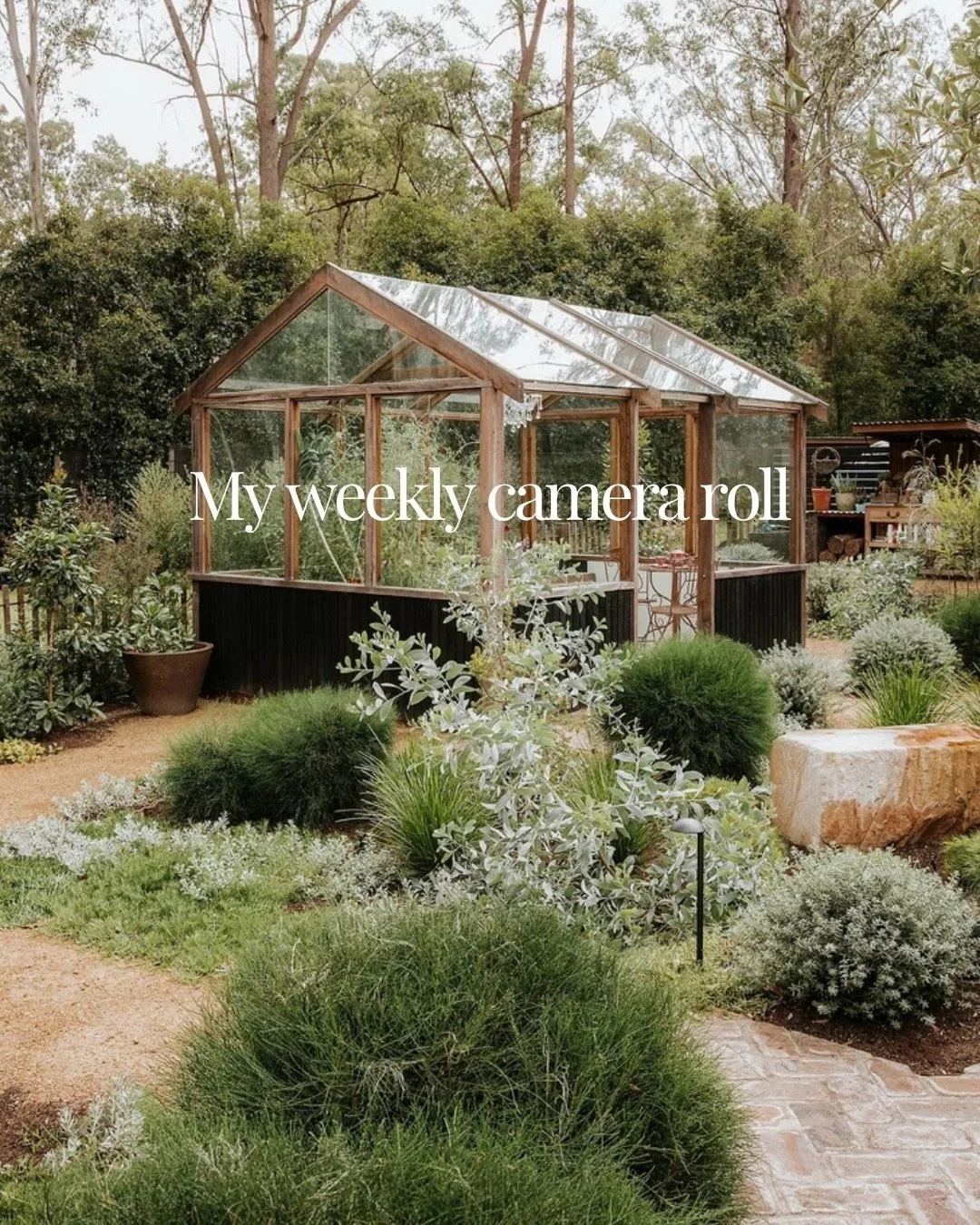 My weekly camera roll of things I&rsquo;ve shot, saved or screenshot&hellip; because apparently my camera roll is now 80% renovation spirals, art, garden dreams and Graham doing crimes.
1 &amp; 2. Couldn&rsquo;t be more in love with this project by @