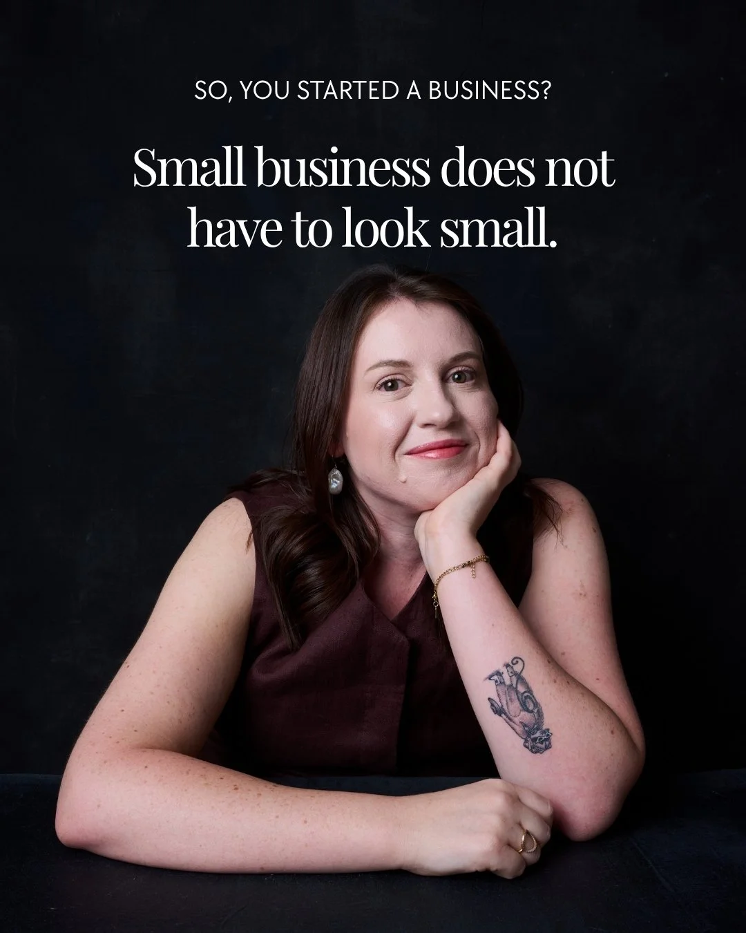 Small business does not have to look small. And no, I don&rsquo;t mean pretending you have a 47-person team, a marble reception desk and a HR department called Susan.

I mean your business can be new, growing, emerging, evolving, still figuring thing