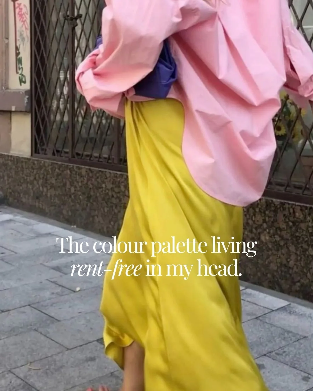 This colour palette is living rent free in my head right now&hellip; and honestly, with inspiration like this, you can see why. Pink. Neon yellow. Limey greens. Sky blue.

It should feel chaotic, but somehow it just works... fresh, playful, a little 