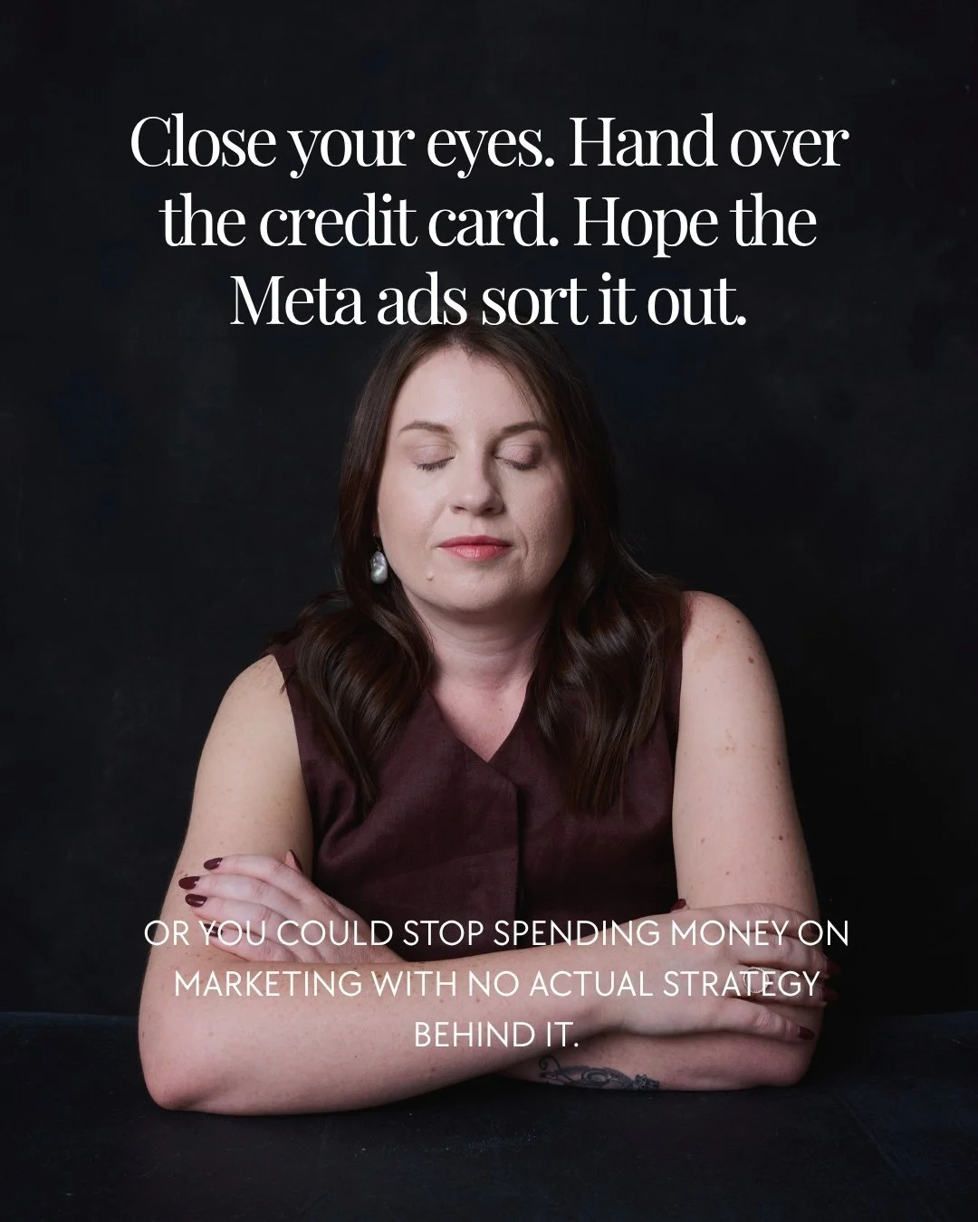 Before you spend another dollar on marketing, shouldn't you know what the money is supposed to do? A revolutionary concept, apparently.

I see this all the time with small businesses. Business gets a little quiet, so immediately the conversation beco