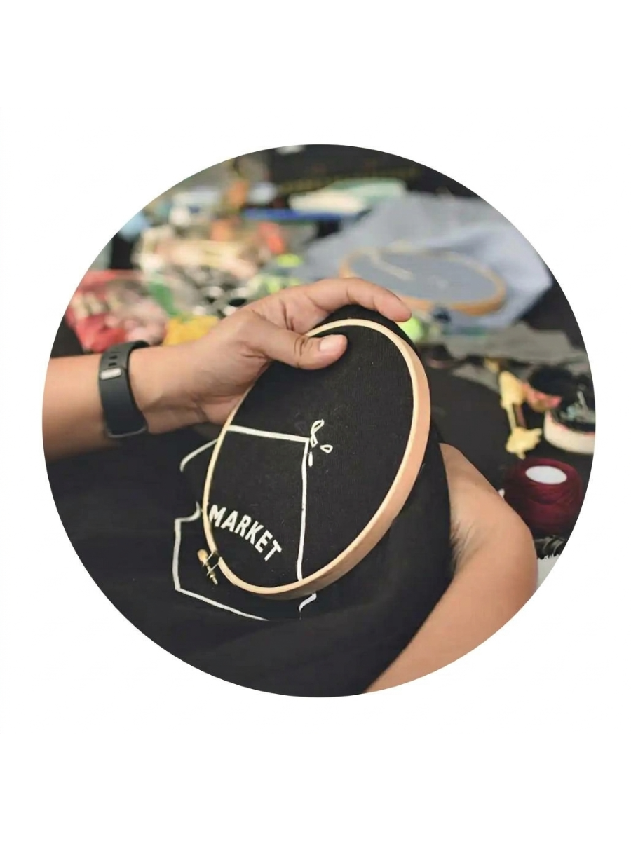 Stitch & Bitch : Sewing & Embroidery & Fiber Art (self-paced session) Wed : 12/11 : 5-7pm