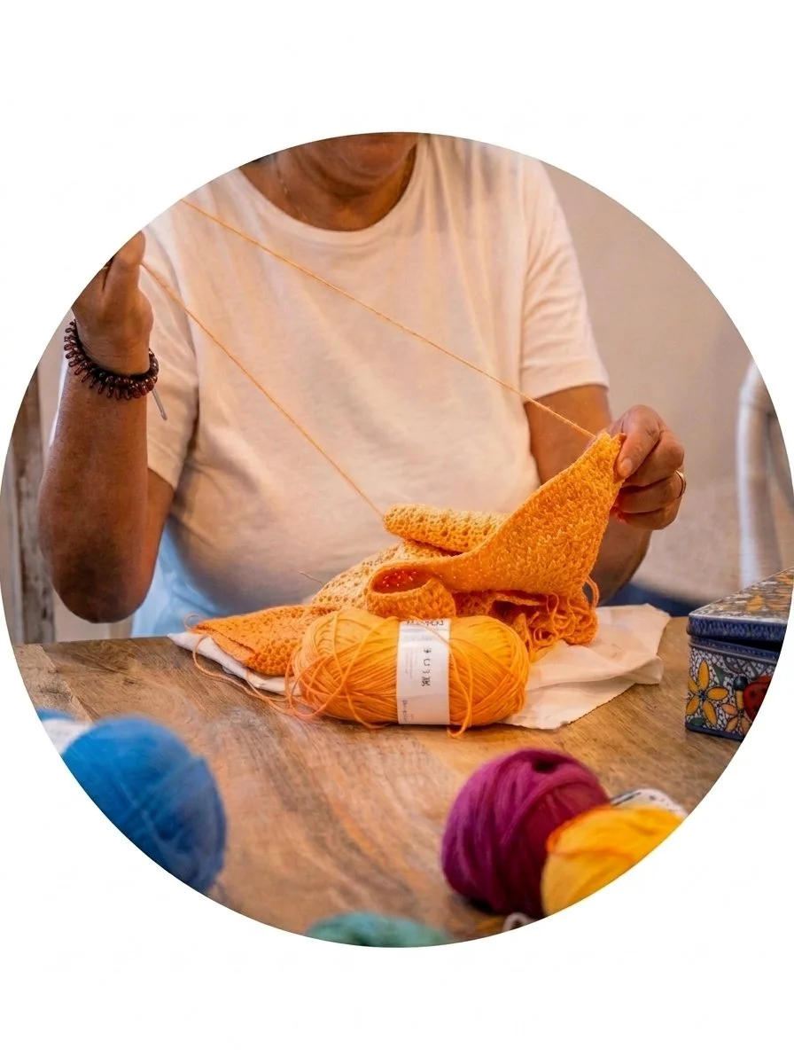Yarn & Yap : Knitting & Crocheting (self-paced session) Sat. 11/14 : 5-7pm