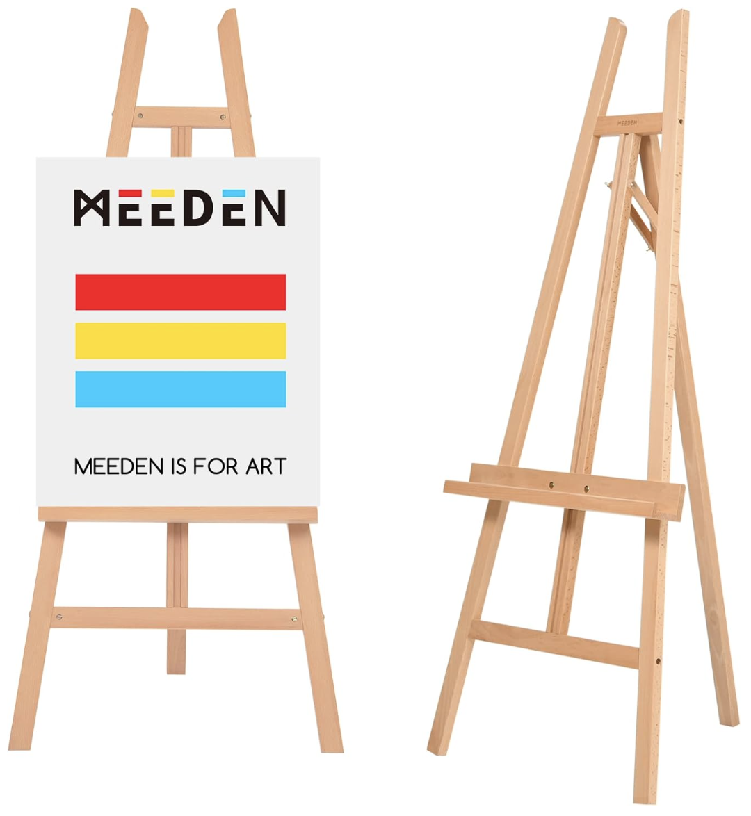 MEEDEN Wooden Floor Easel 