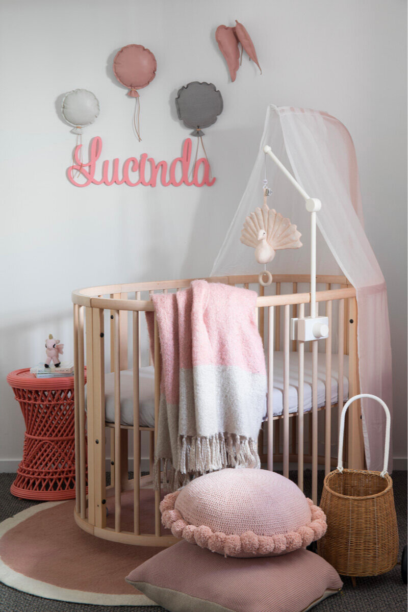 Blush Bliss Baby &amp; Parents Bedroom