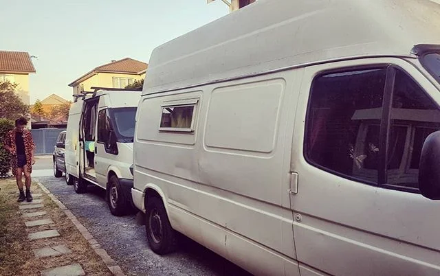 Van life. 
#ariesodyssey #vanlife #fordtransit #bondi #bondibeach