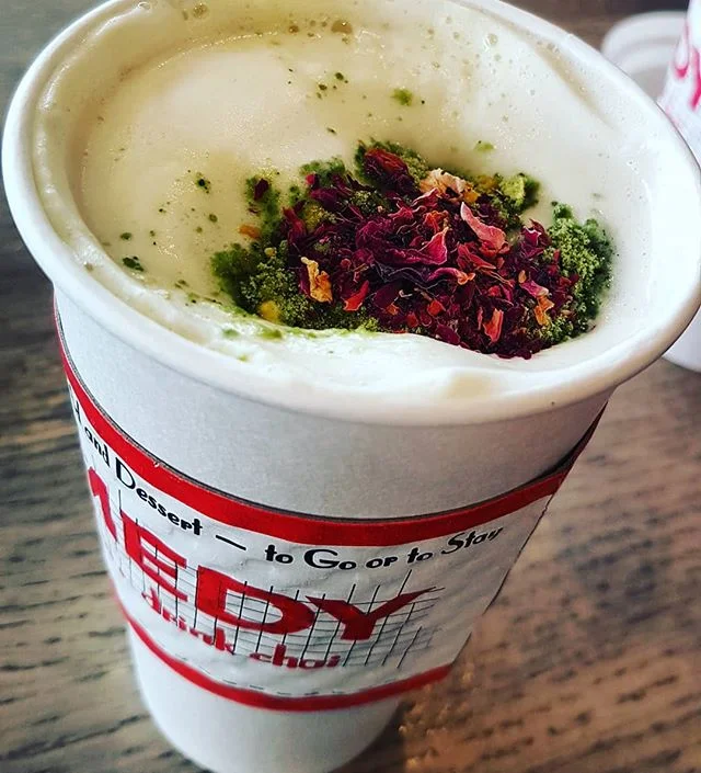 Kashmiri chai...how I've missed you. ❤
#ariesoddysey #remedy #remedycafe #yeg #kasmirichai