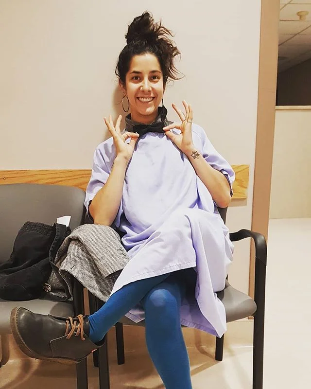 If you have to get xrays, at least have some fun with it, no? Shucks, if I've learned anything in my life, it's to nurture your playful side. 
#ariesoddysey #clowningaround #play #medicalsteeze #whynot