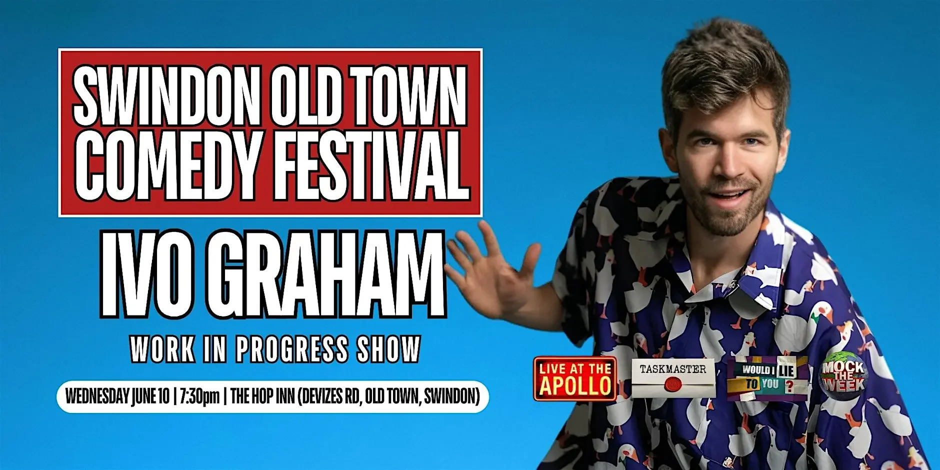 FRINGE EVENT: COMEDY - Ivo Graham