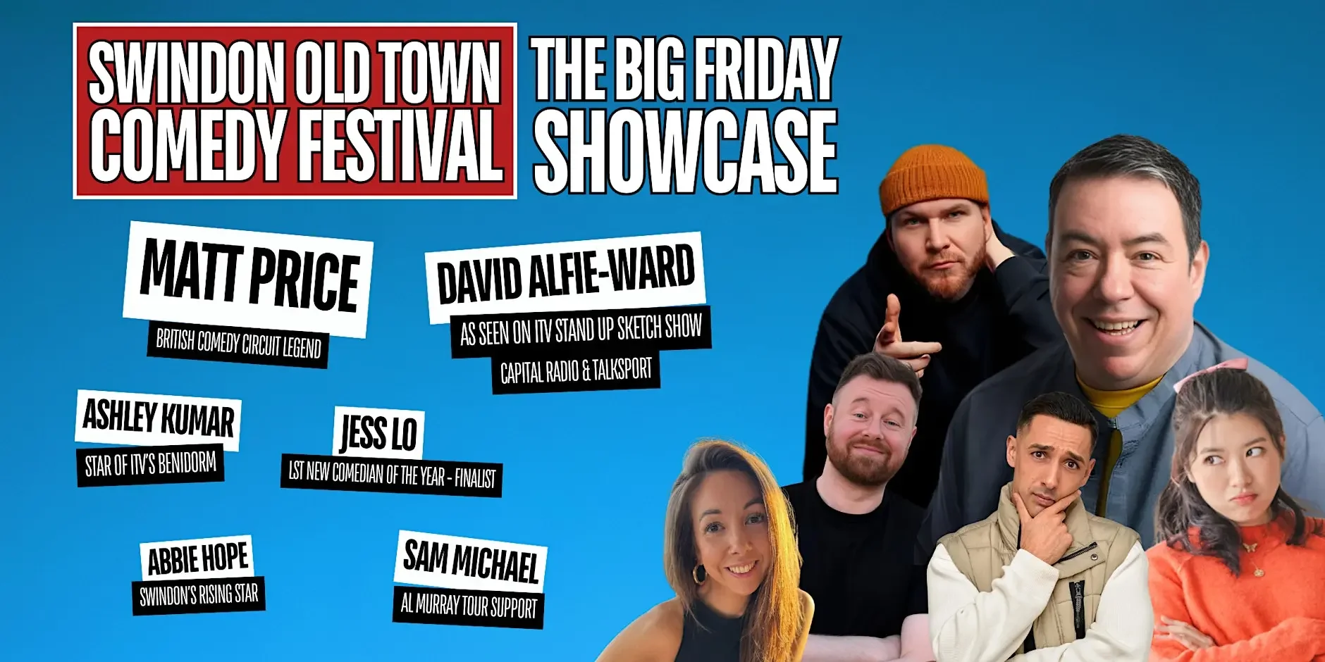 FRINGE EVENT: COMEDY - Big Friday Showcase 
