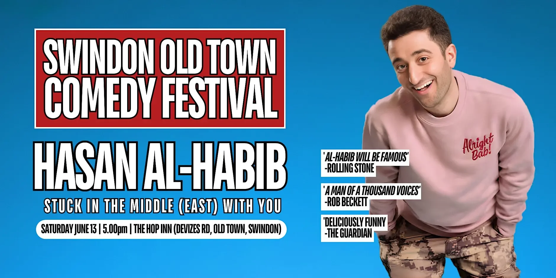 FRINGE EVENT: COMEDY - Hasan Al-Habib