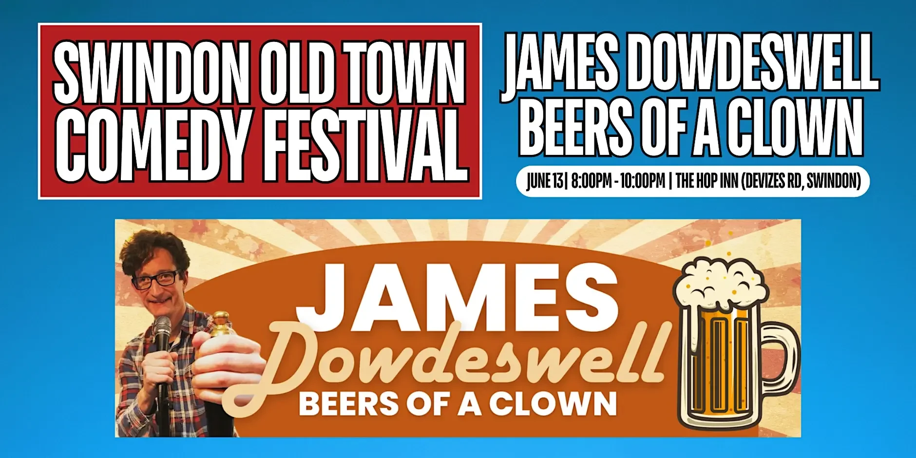 FRINGE EVENT: COMEDY - James Dowdeswell
