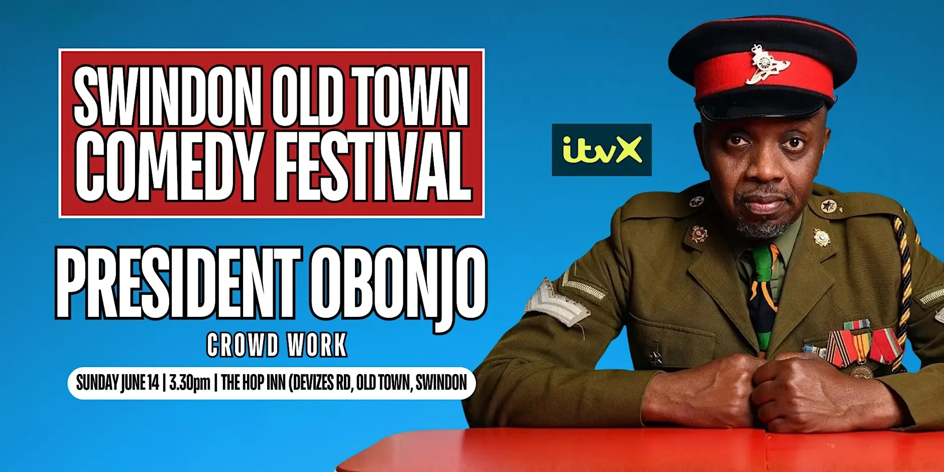 FRINGE EVENT: COMEDY - President Obonjo