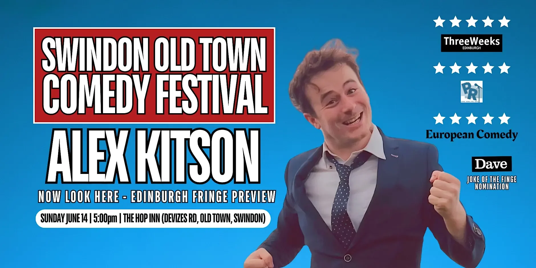 FRINGE EVENT: COMEDY - Alex Kitson