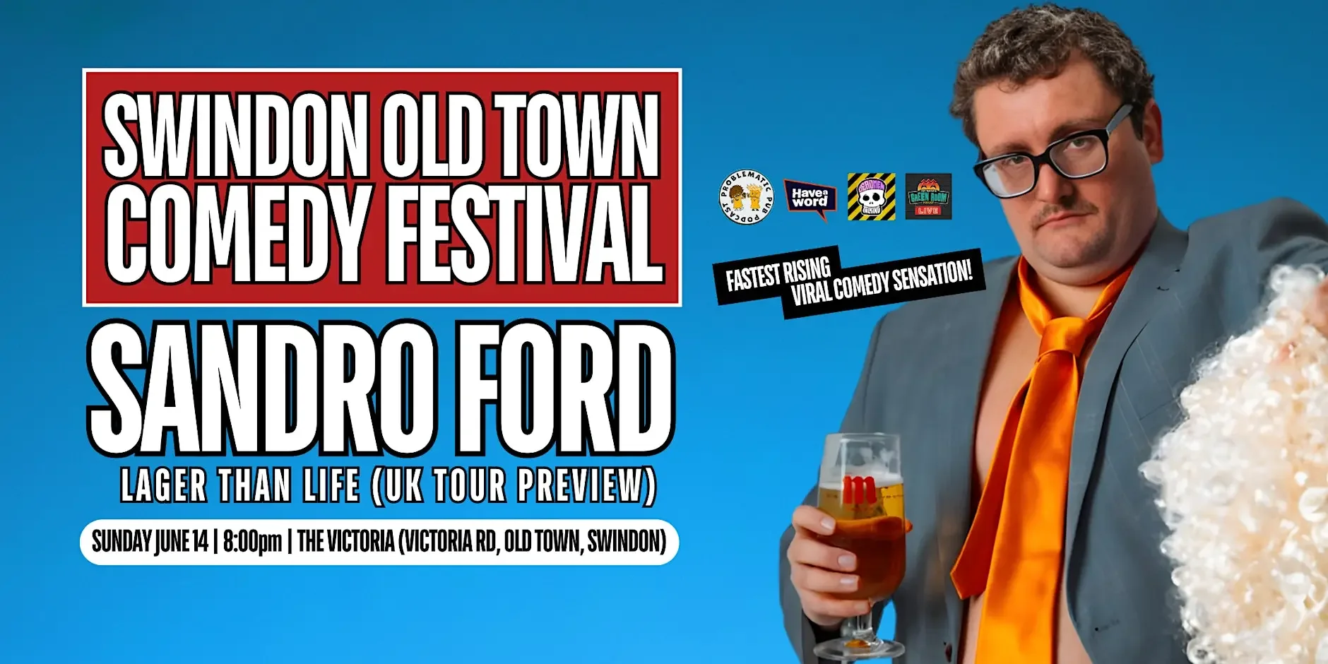 FRINGE EVENT: COMEDY - Sandro Ford