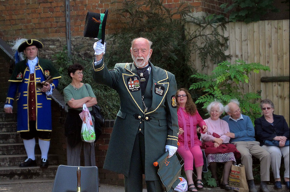 Swindon auditions for a brand new Town Crier at Wharf Green this August