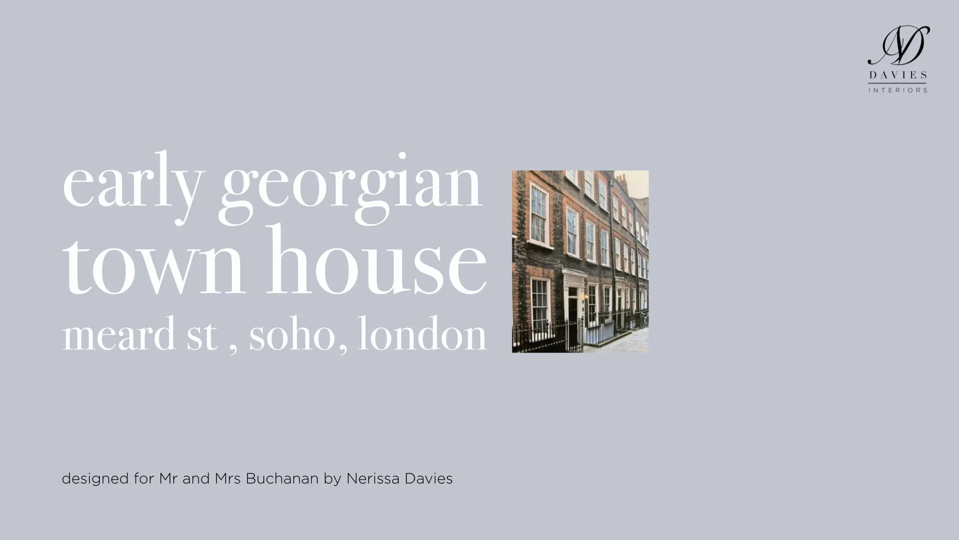 Early Georgian Town House