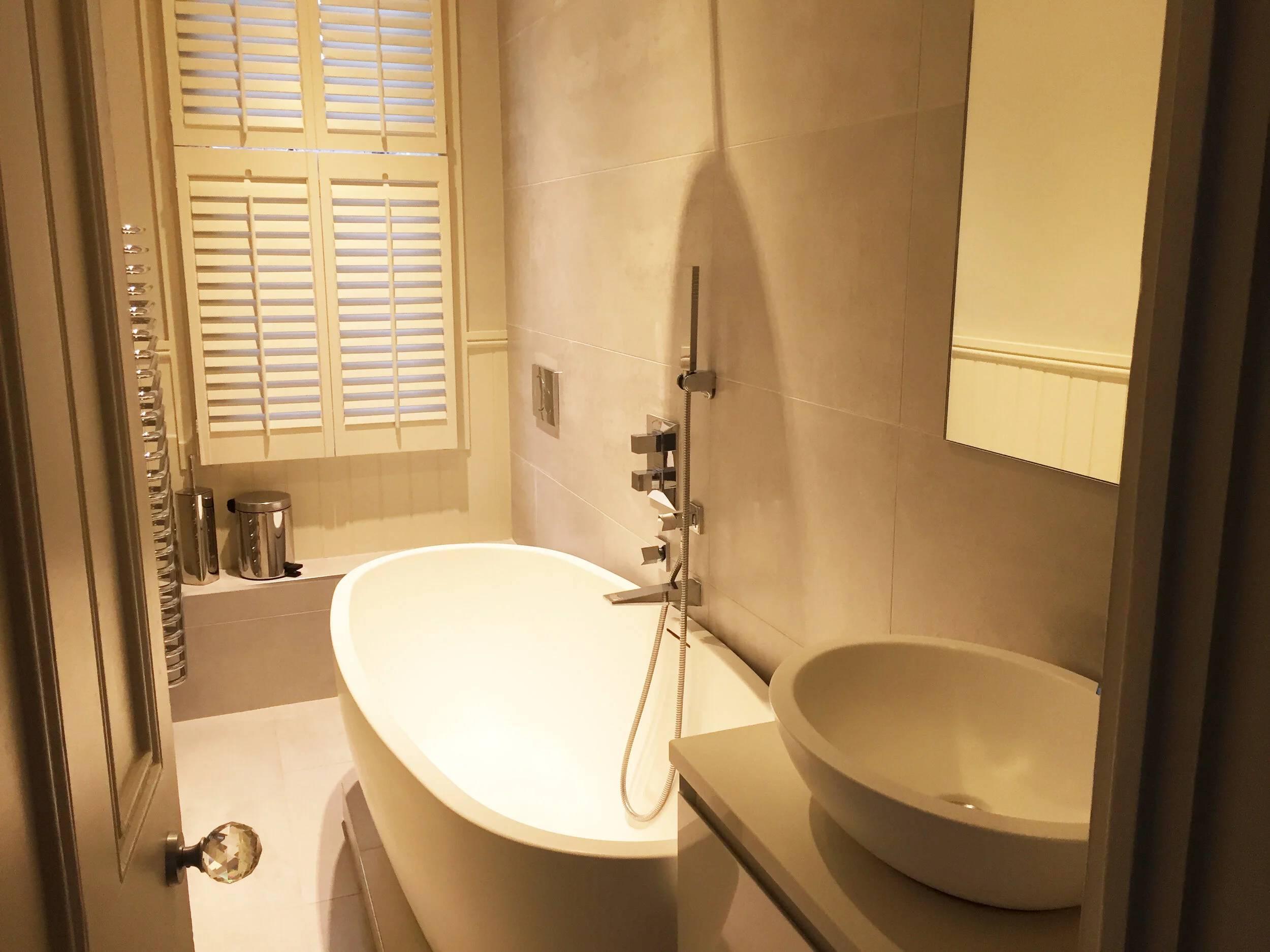 Small bathroom design Battersea