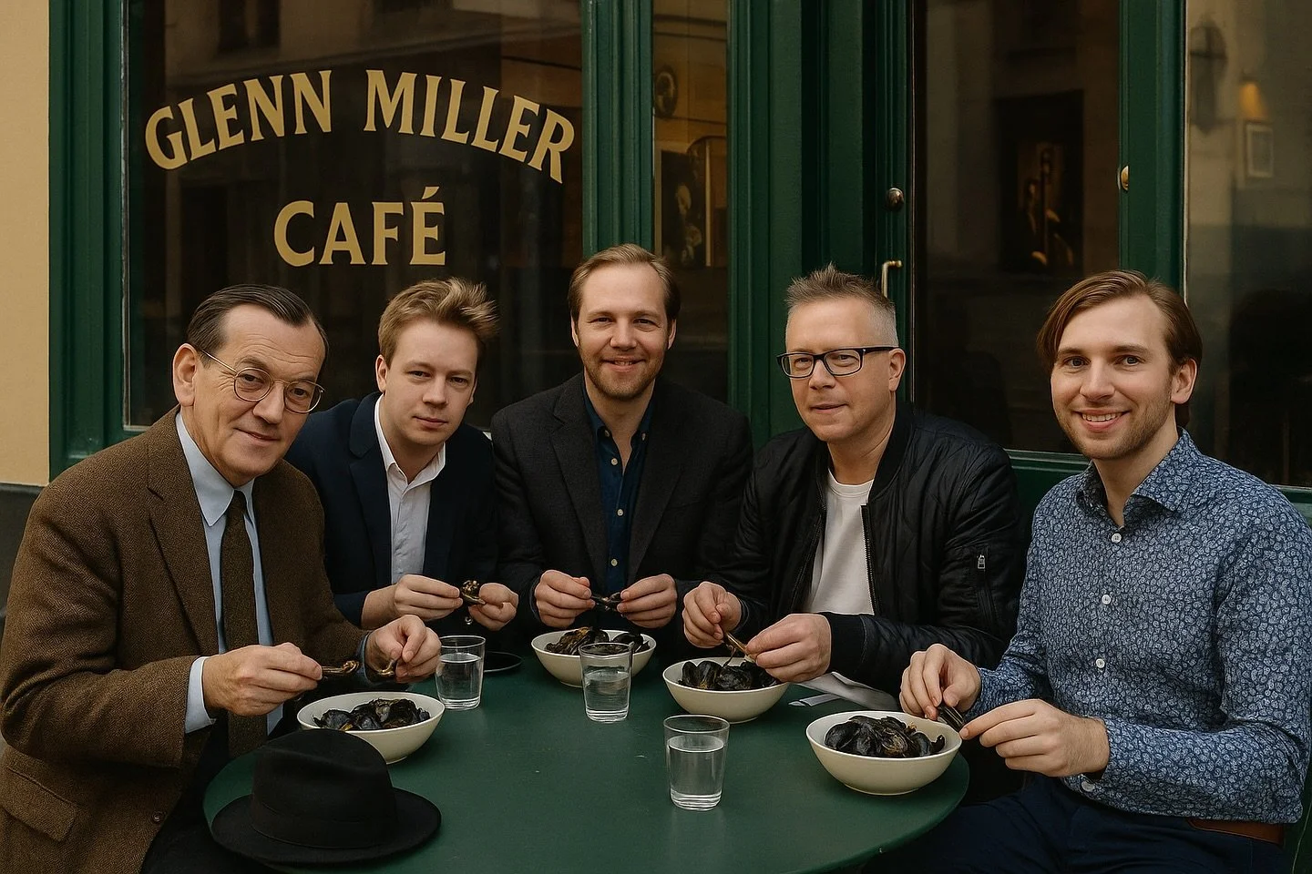 V&auml;lkommen till @cafeglennmiller ikv&auml;ll spelar med dessa f&ouml;rn&auml;mliga herrar.
@hbackenroth @callebagge @karlhenrikous och @glennmiller start 20:00!