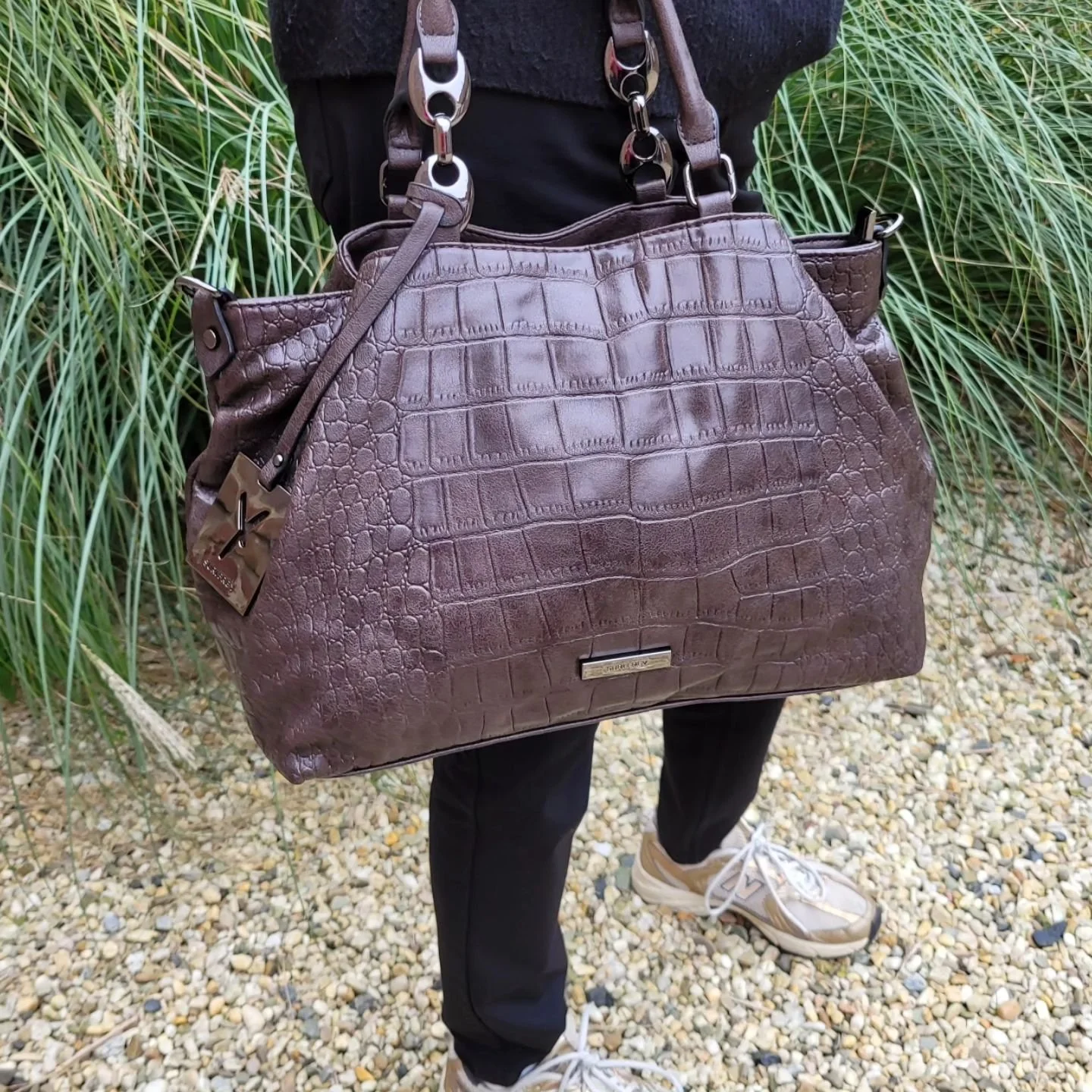 Shopper in kroko print &euro;69.99