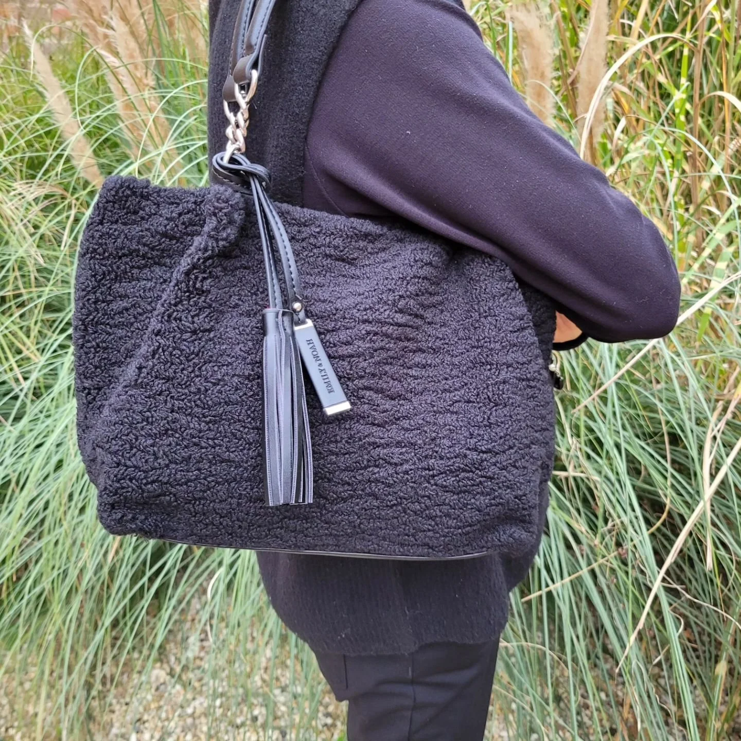 Tas in teddy, ook in beige! 2 maten &euro;59.99 en &euro;69.99 #steenwegsittard