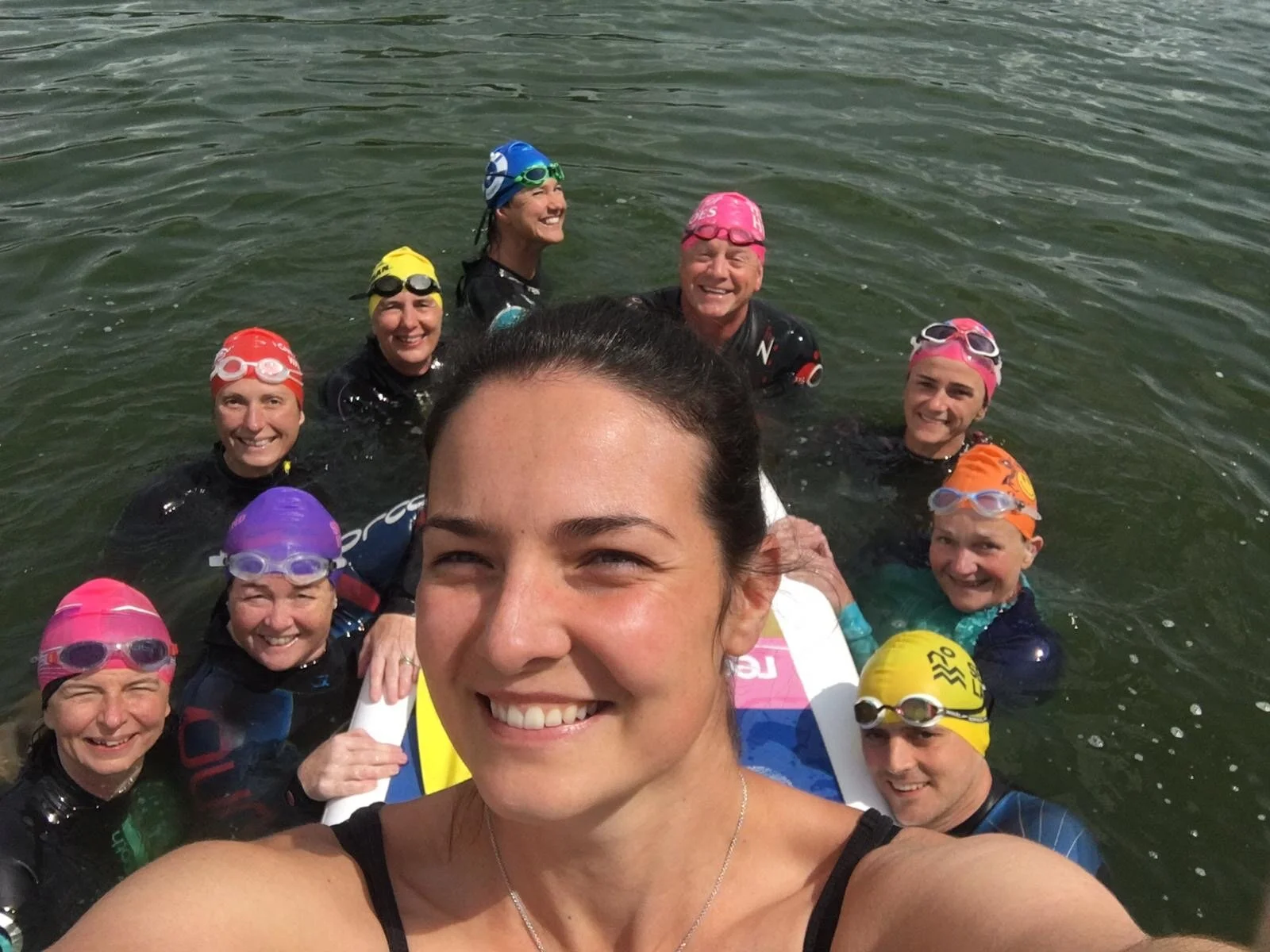 The Flipper Club in Open Water