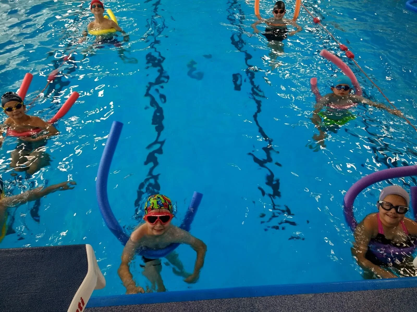 Back to pool swimming 