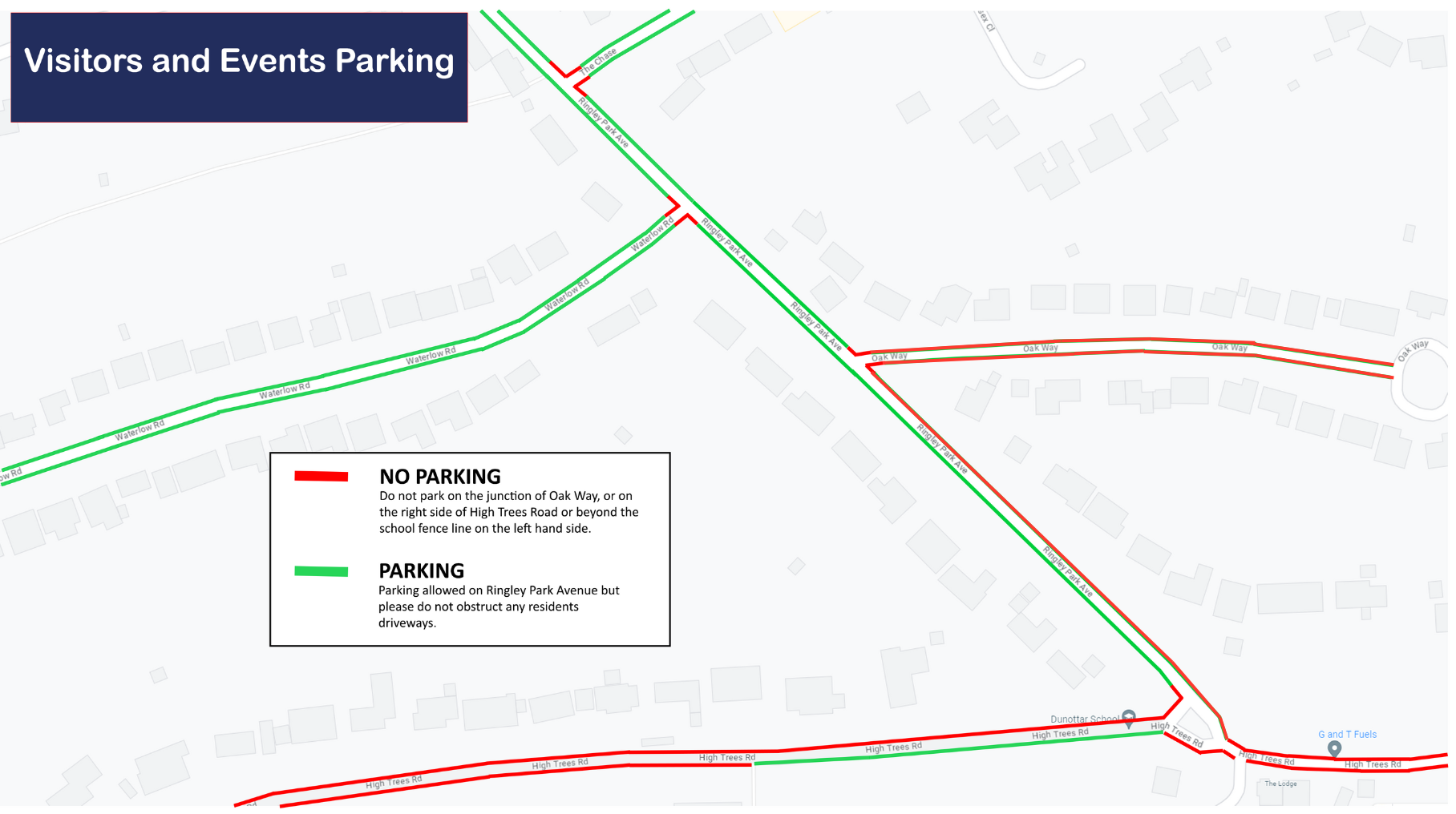Dunottar School Parking information 