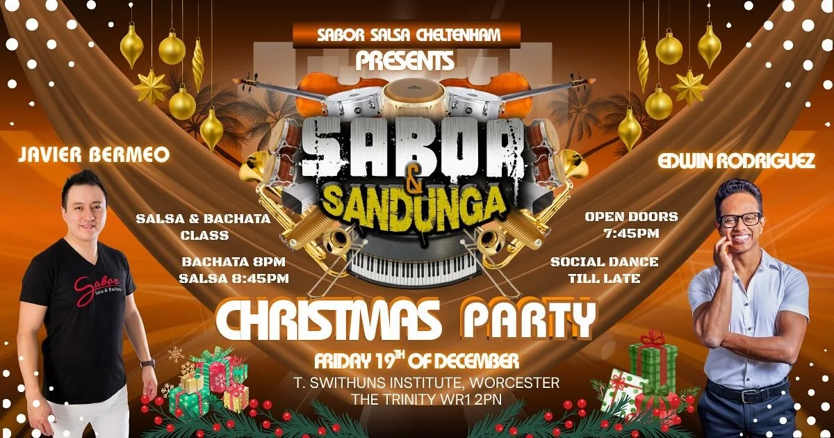 21 Nov &bull; Worcester goes LATIN! 🔥
Bachata @ 8pm, Salsa @ 8:45pm &amp; dancing until late!
Alcohol-free bar + good vibes only 💛
Let&rsquo;s light up the floor!
#SalsaNight #BachataNight #worcestereventspace